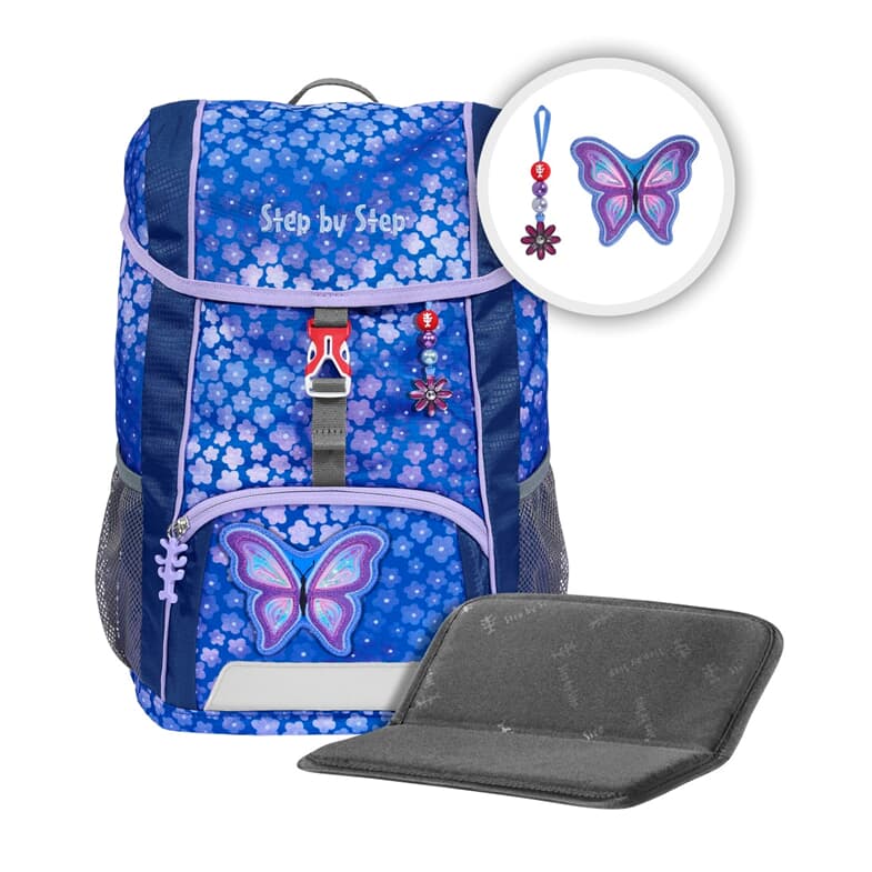 Step by Step Kinderrucksack-Set KID Butterfly Maja