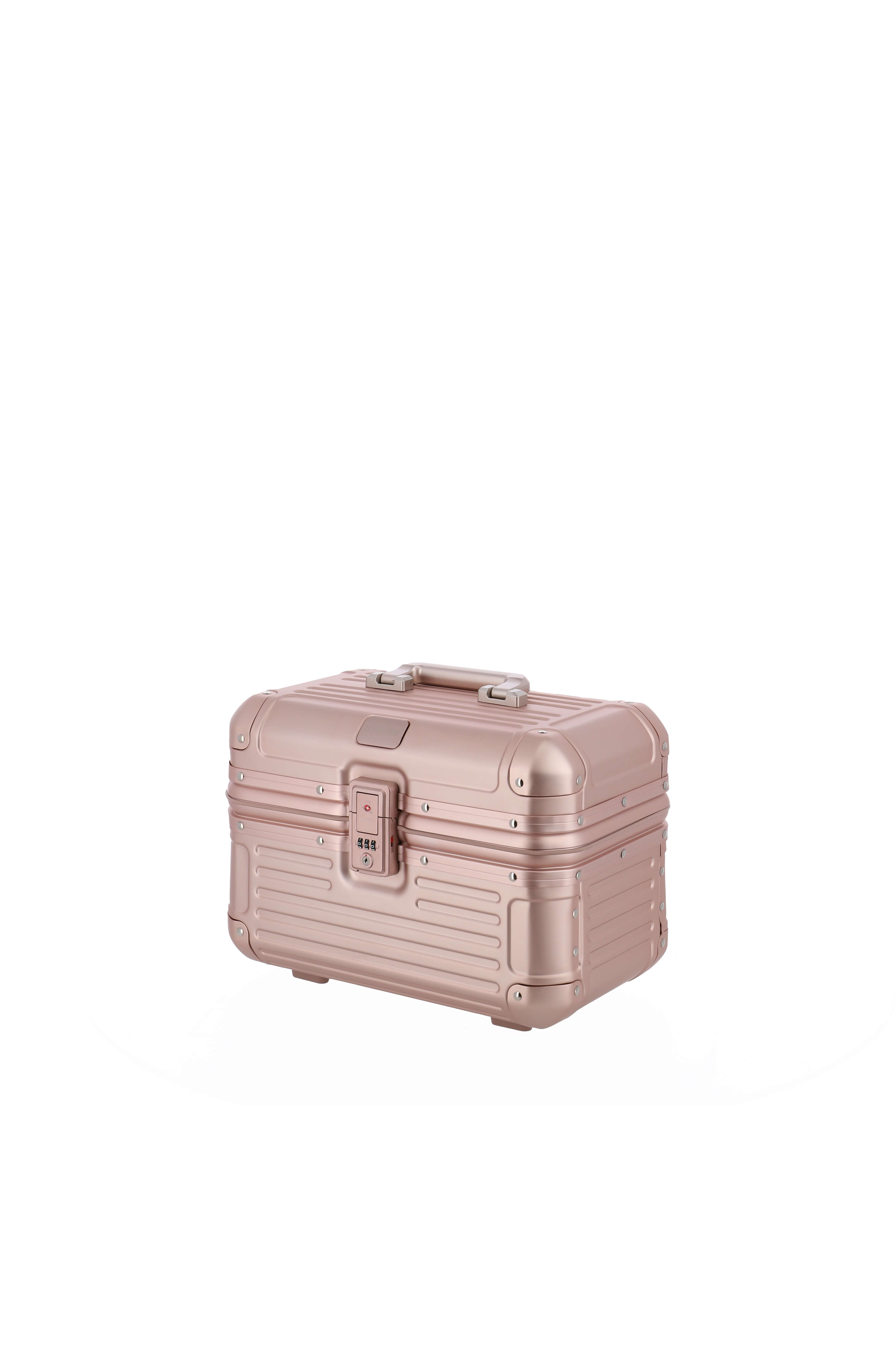 Travelite Next Aluminium Beautycase rose