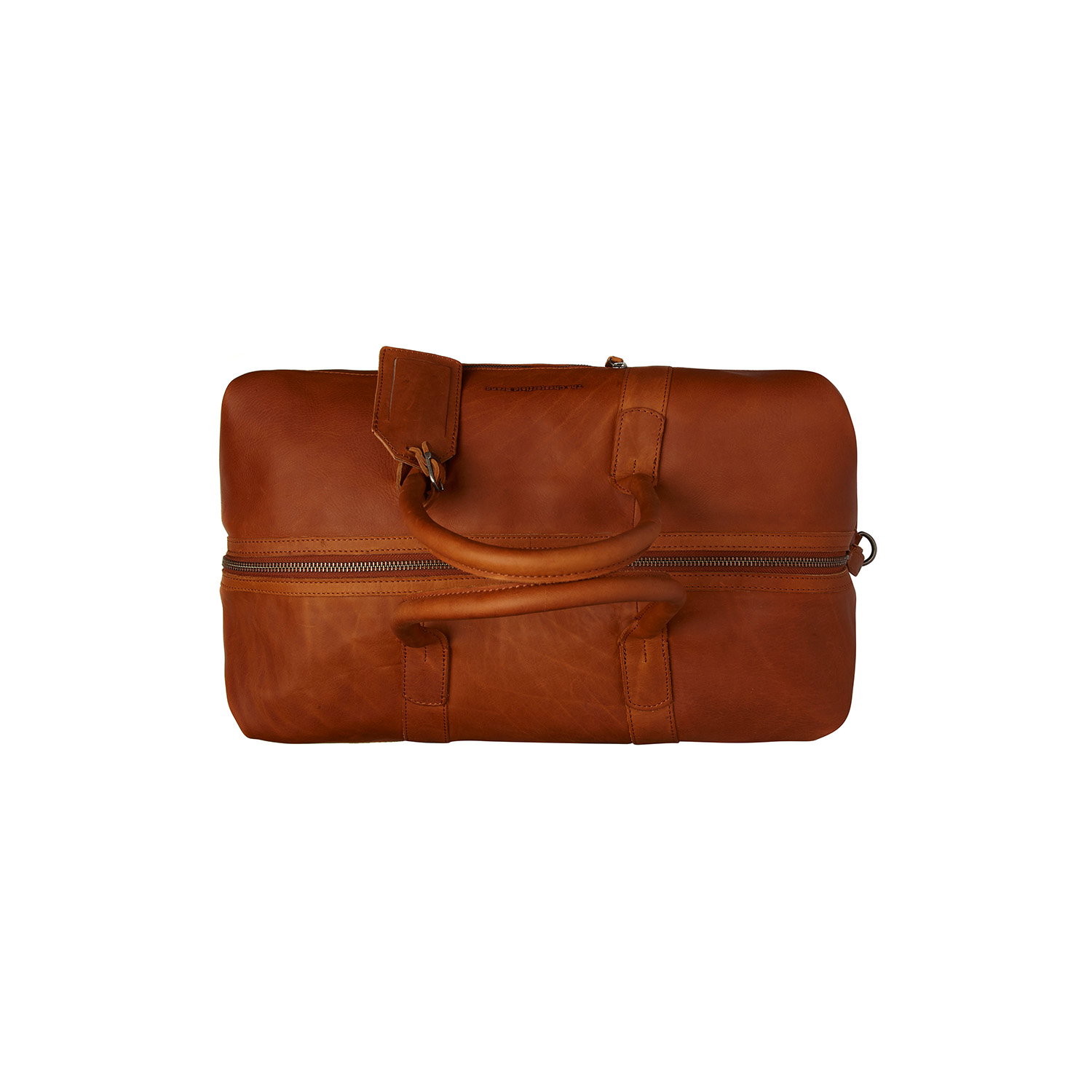 Chesterfield Leder Weekender Portsmouth cognac