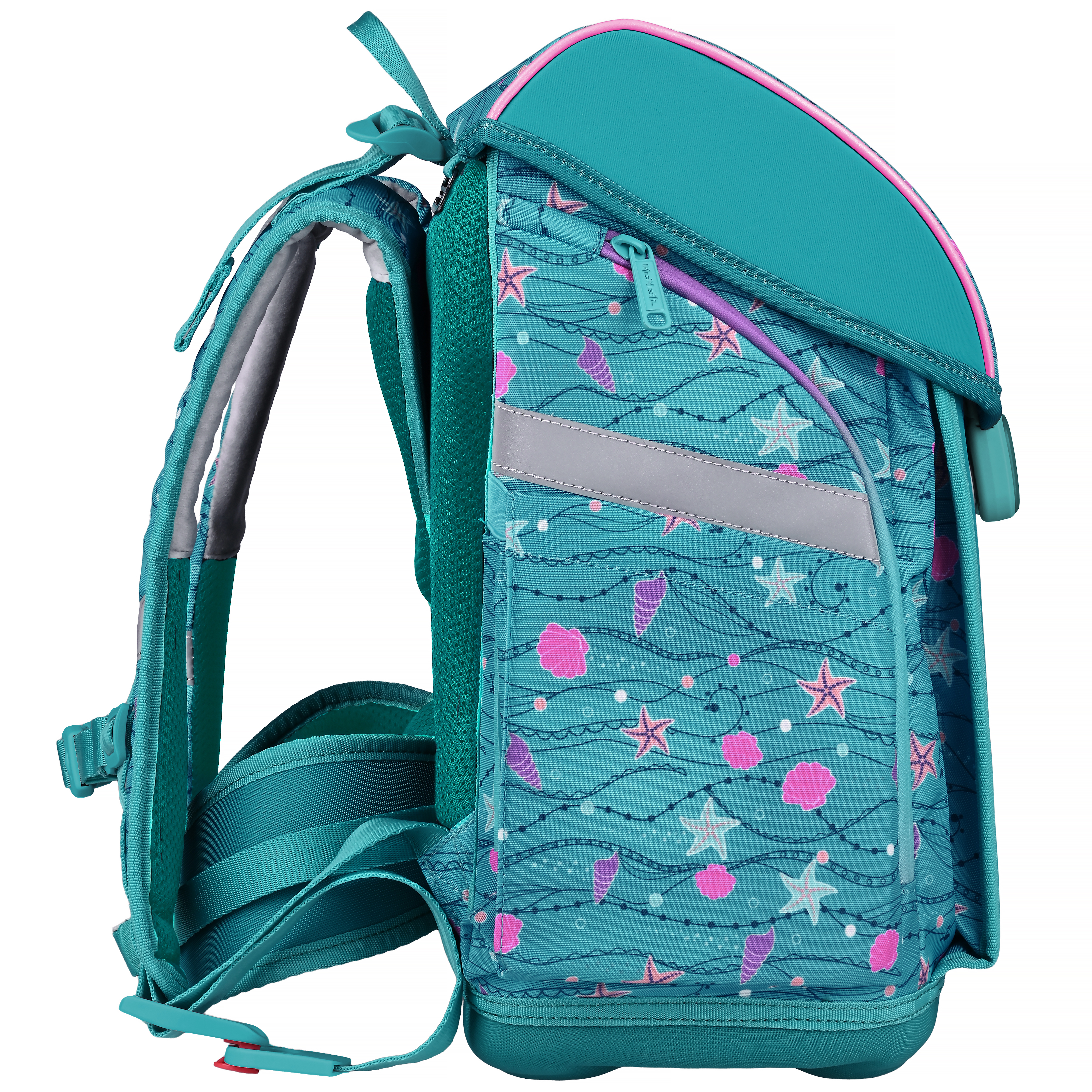 McNeill Schulranzen-Set Primo Seafish 9-teilig 