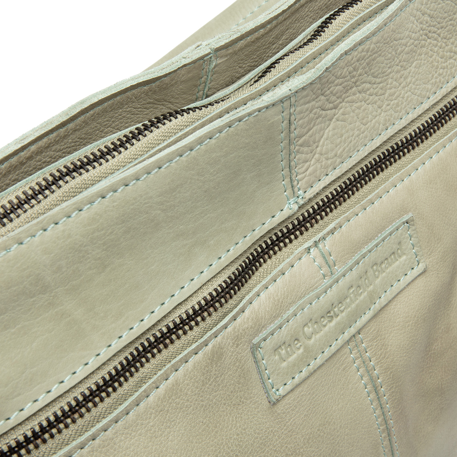 Chesterfield Leder Umhängetasche Bolivia meeres grün