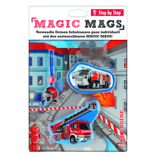 Step by Step Magnetbilder MAGIC MAGS Set 3-teilig "Fire Engine" (139257)
