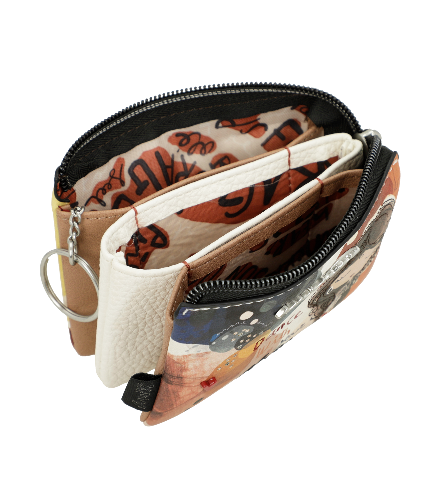 Anekke Münztasche Alma 3 Fächer