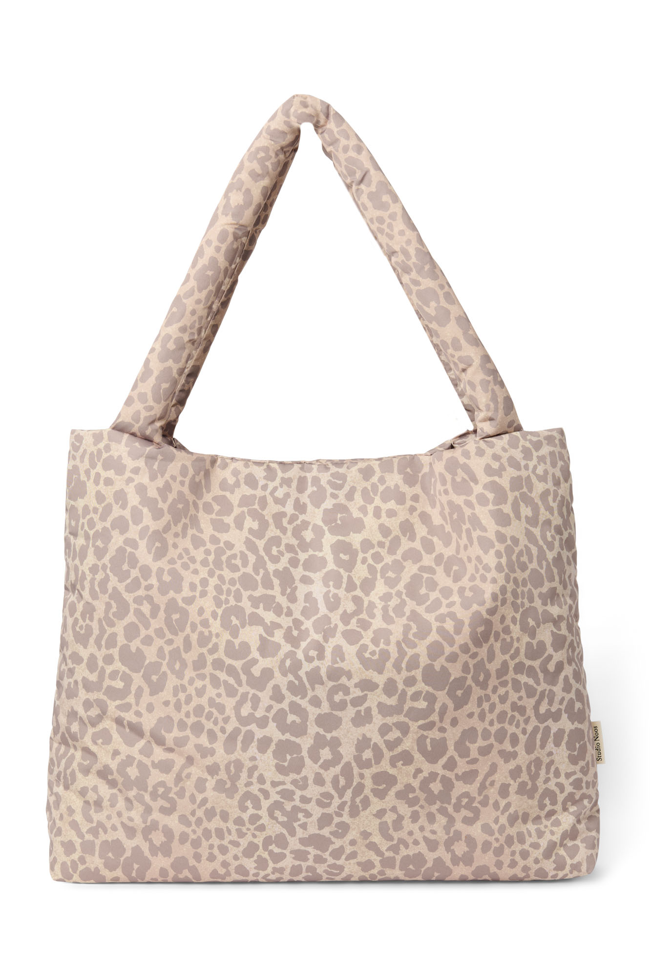 Studio Noos Puffy Mom Bag Beige Leopard