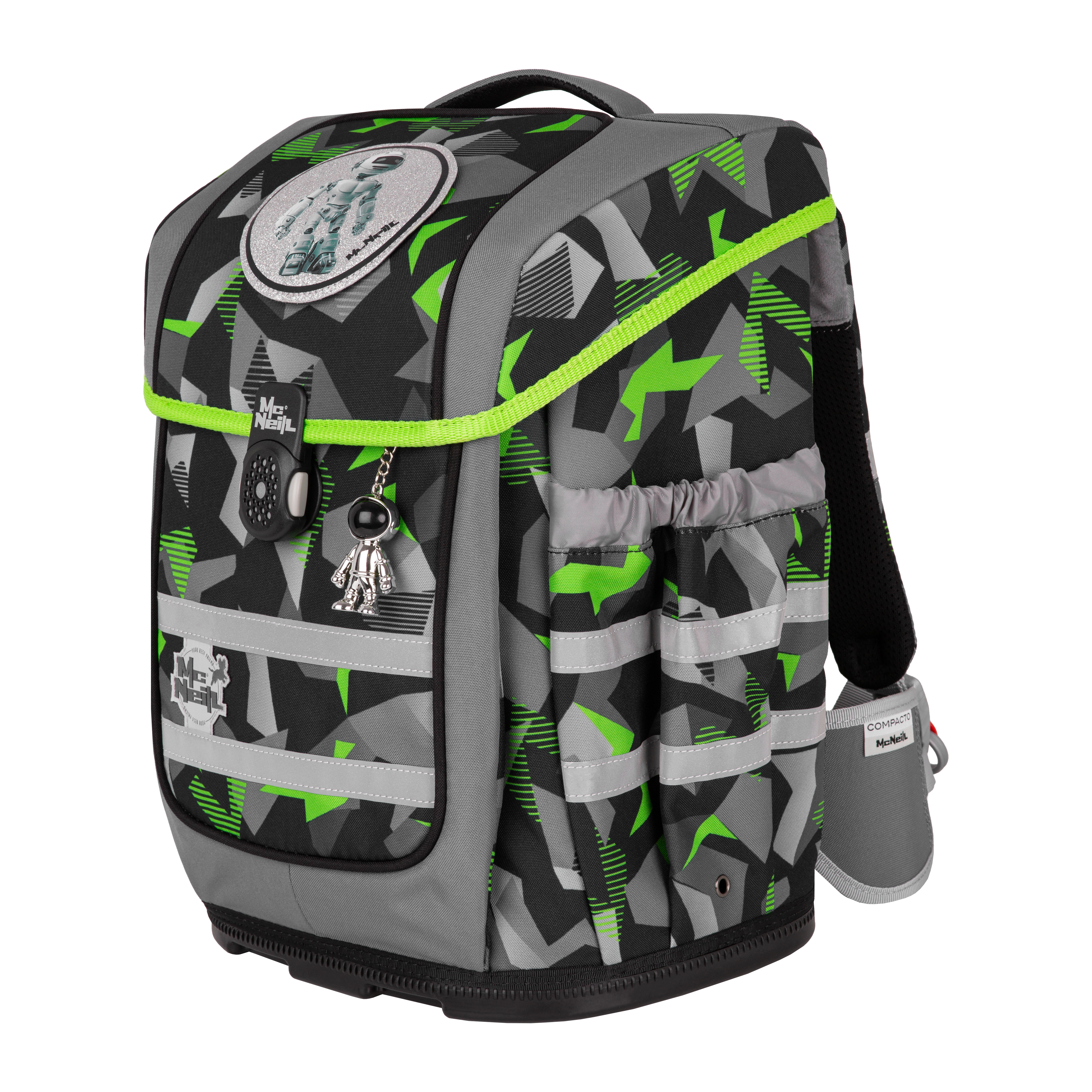 McNeill Schulranzen-Set Ergo Compacto TECHNO