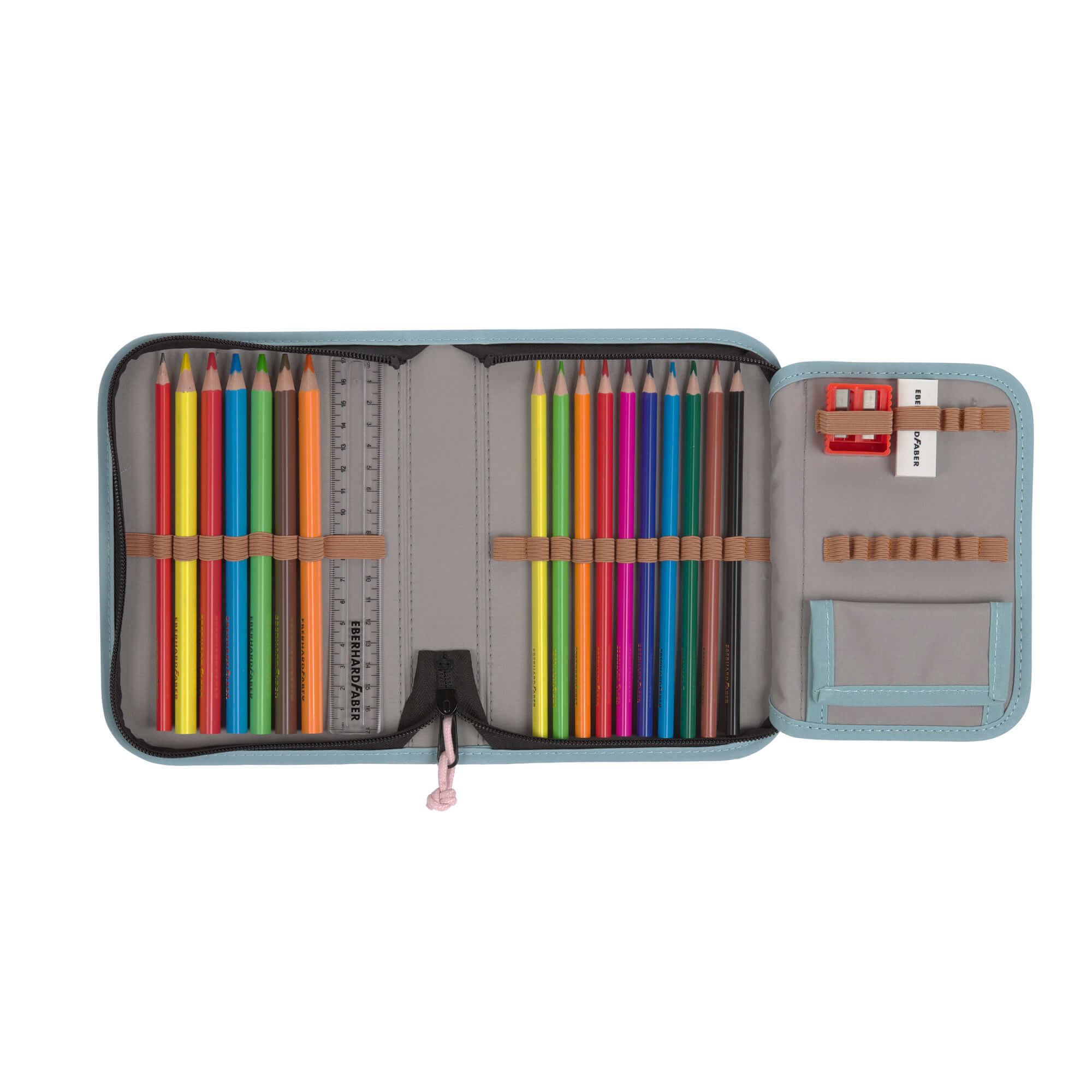 Lässig Schulranzen Set 7-teilig Flexy-Unique rose-blue-black