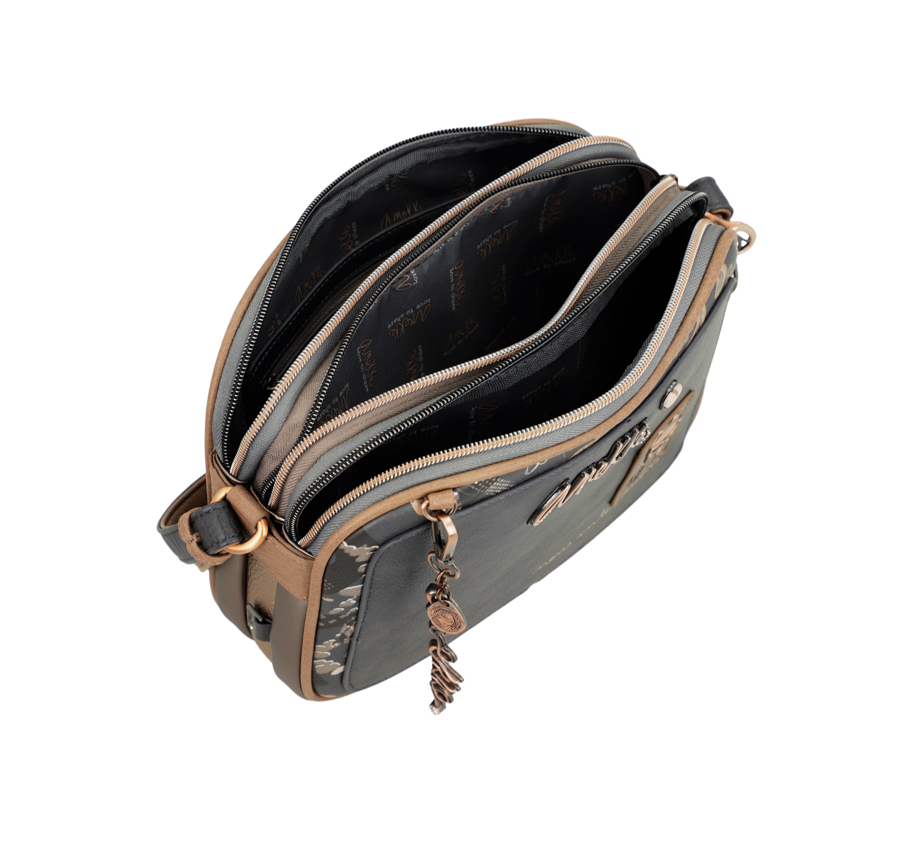 Anekke Umhängetasche mit 3 Fächern Intentions