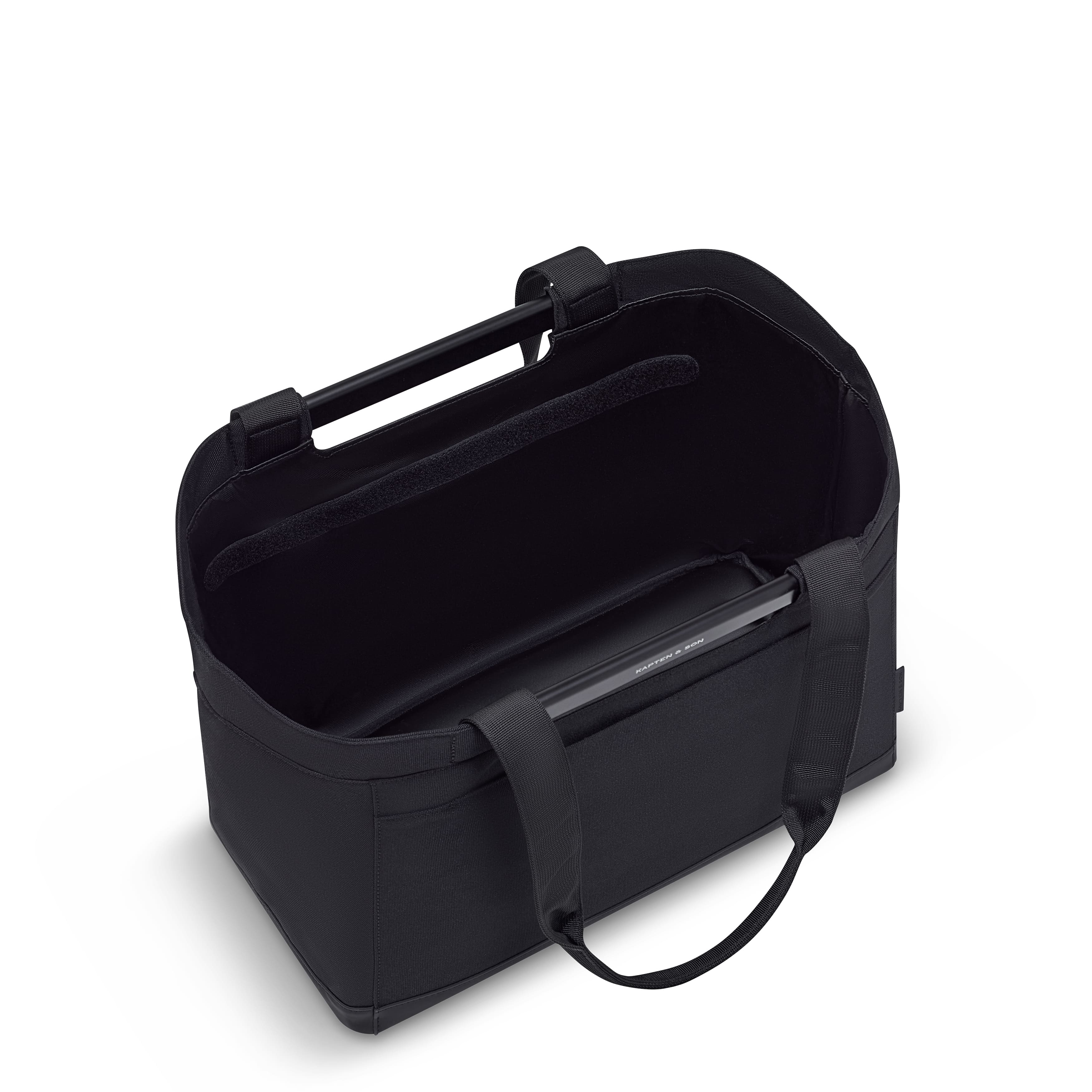 Kapten & Son Vaasa Shopping Basket All Black Kapten & Son Vaasa Shopping Basket All Black