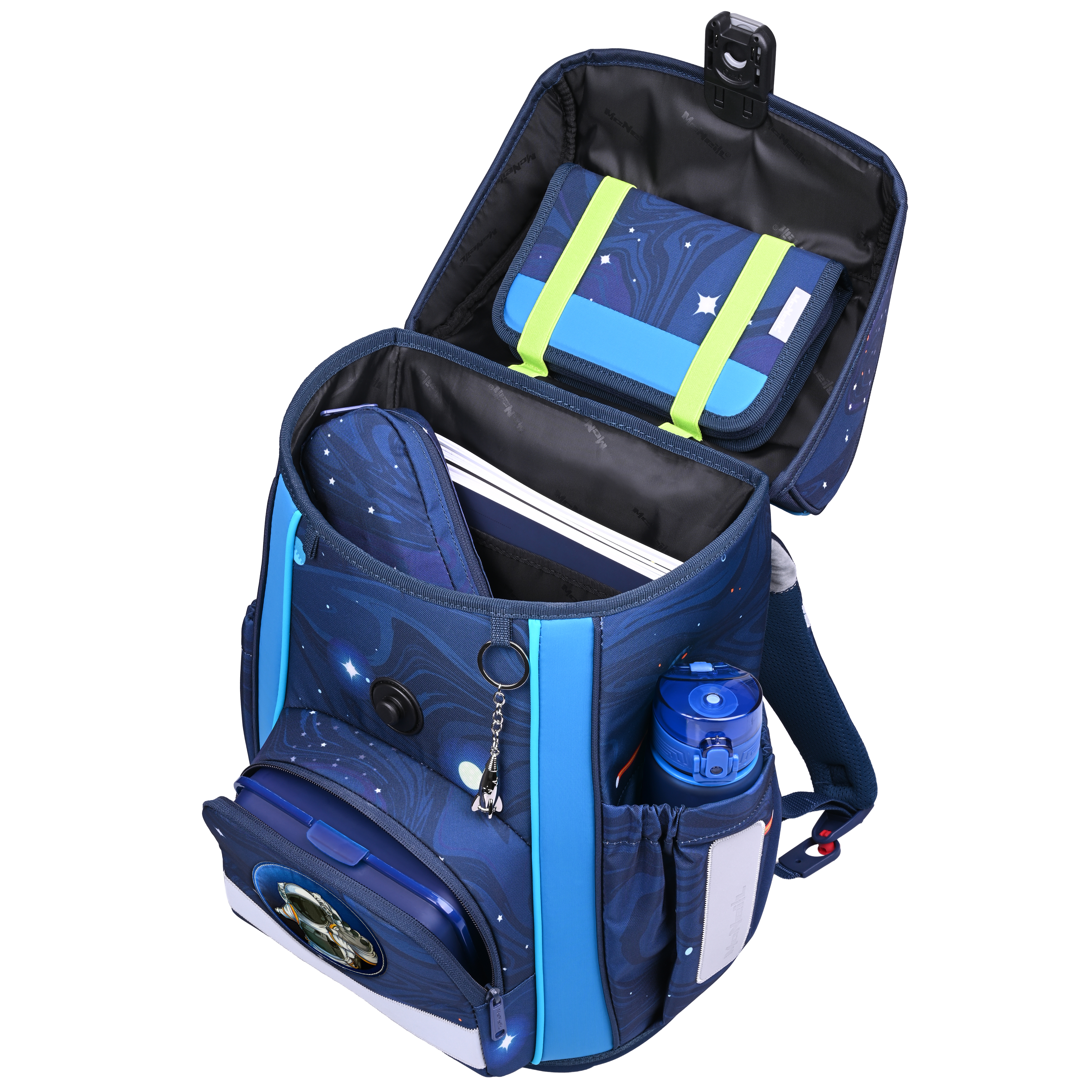 McNeill Schulranzen-Set Bravo Space 9-teilig