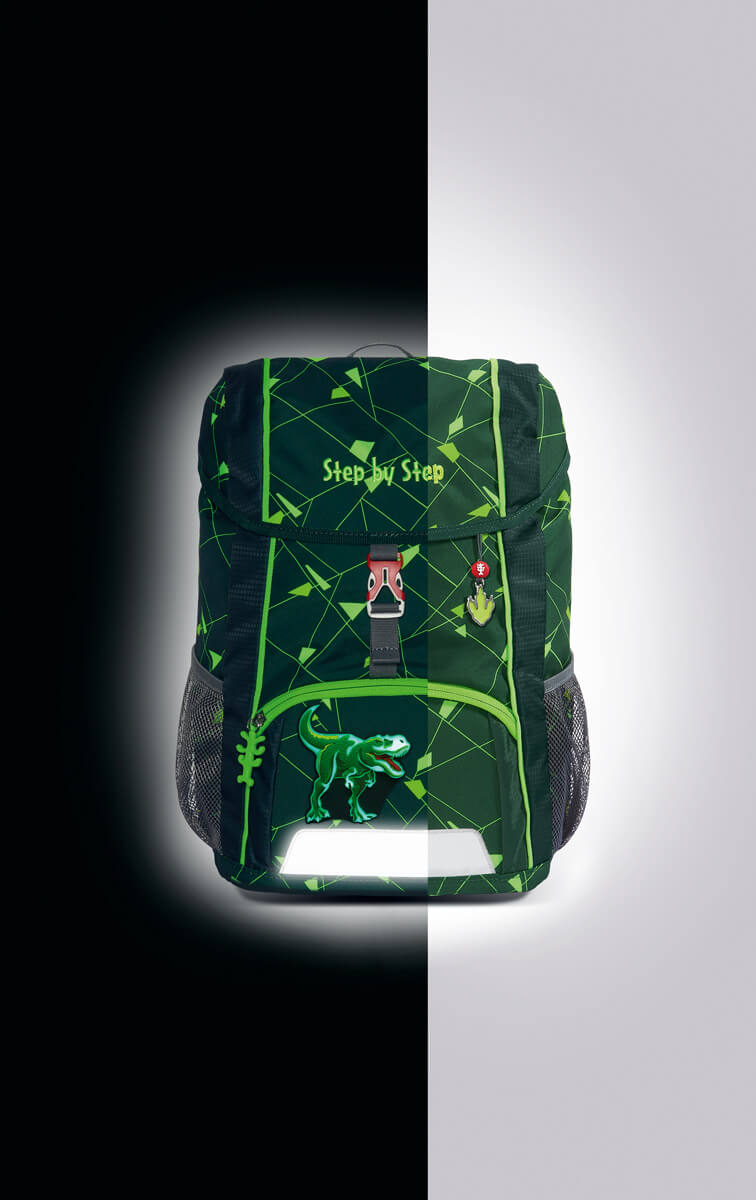 Step by Step Kinderrucksack-Set KID SHINE Dino Night