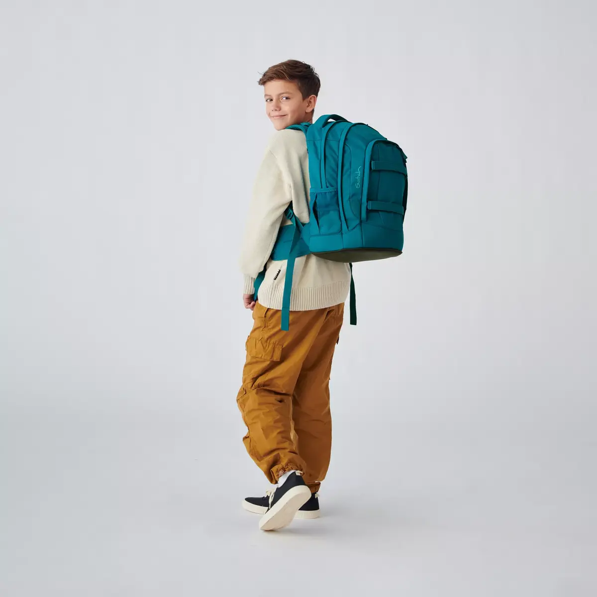 Satch Schulrucksack Pack 2024 Deep Petrol