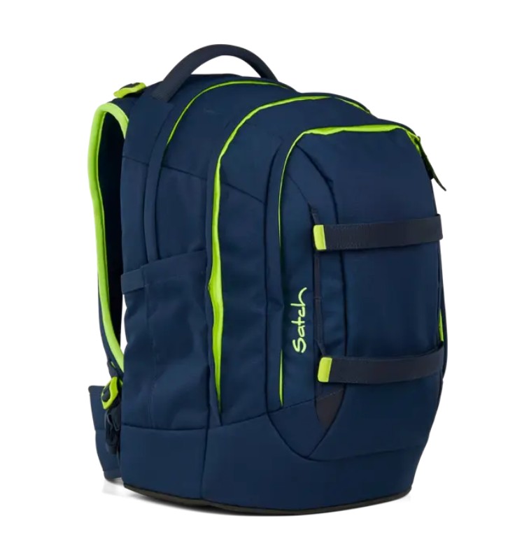 Satch Schulrucksack Toxic Yellow