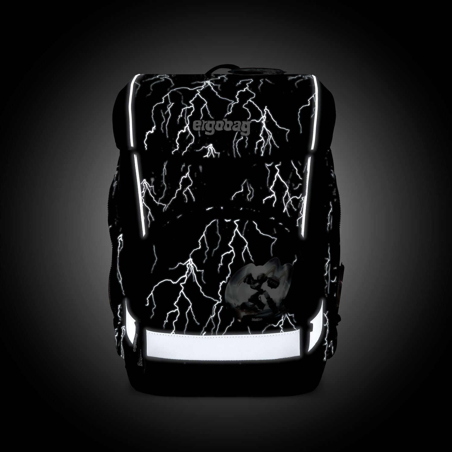 Ergobag Schulranzen-Set Cubo Light Super Reflektbär 2026