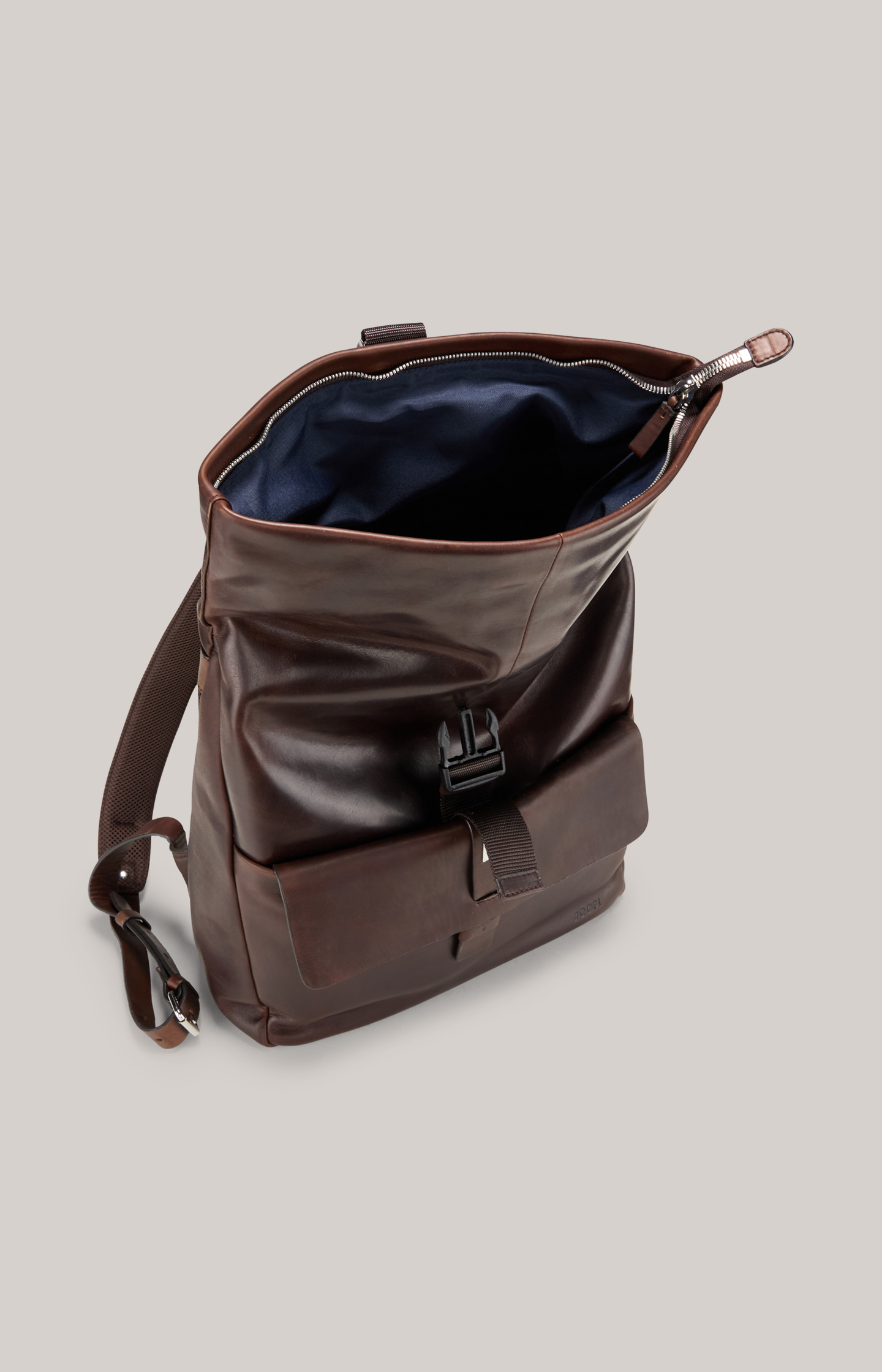 Joop! Leder Rucksack Loreto Rico darkbrown