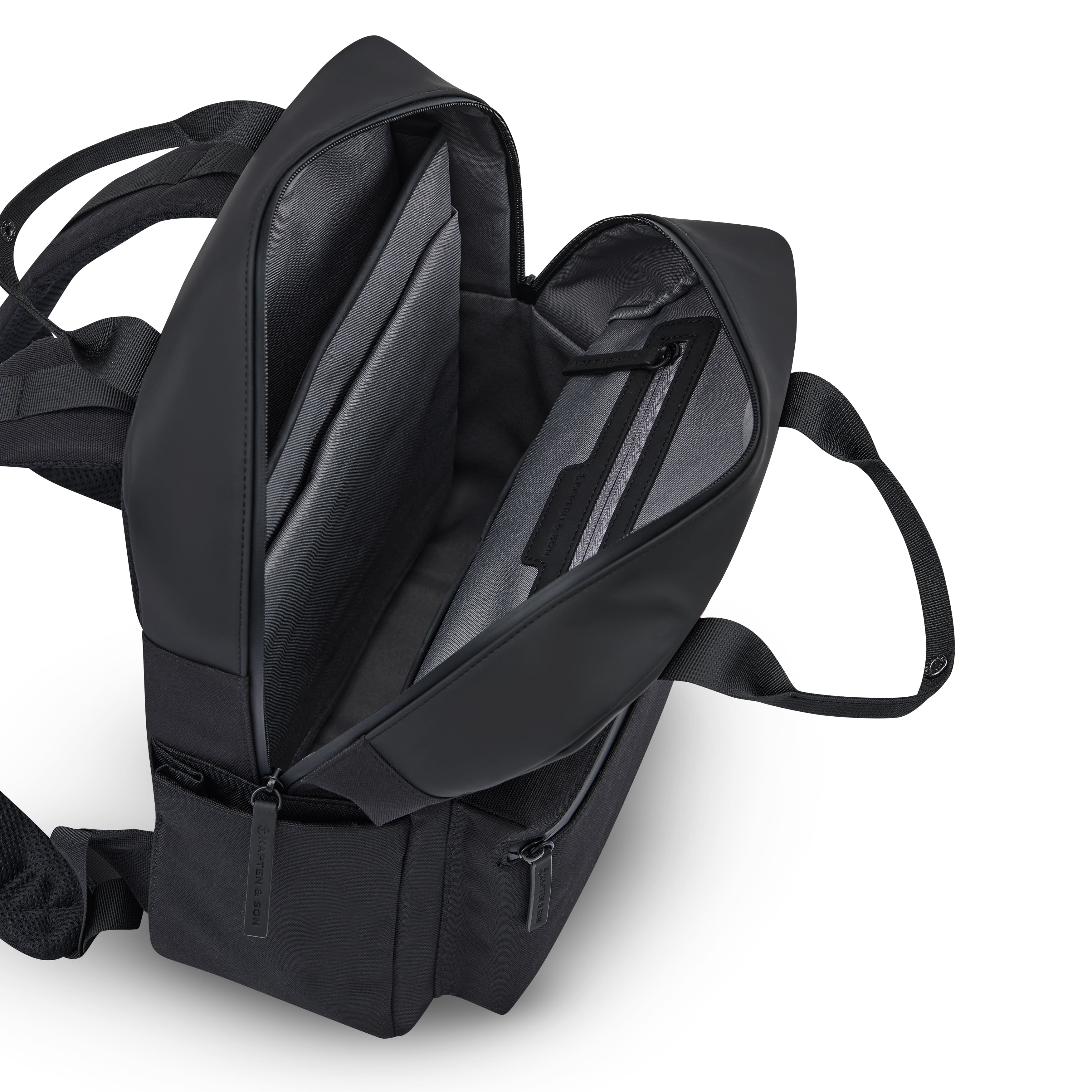 Kapten & Son Rucksack Bergen Pro All Black