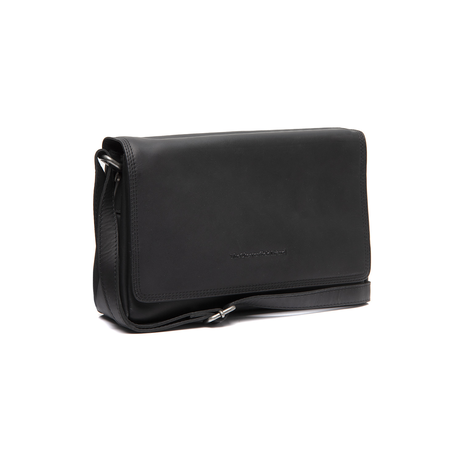 Chesterfield Leder Umhängetasche Laverton schwarz