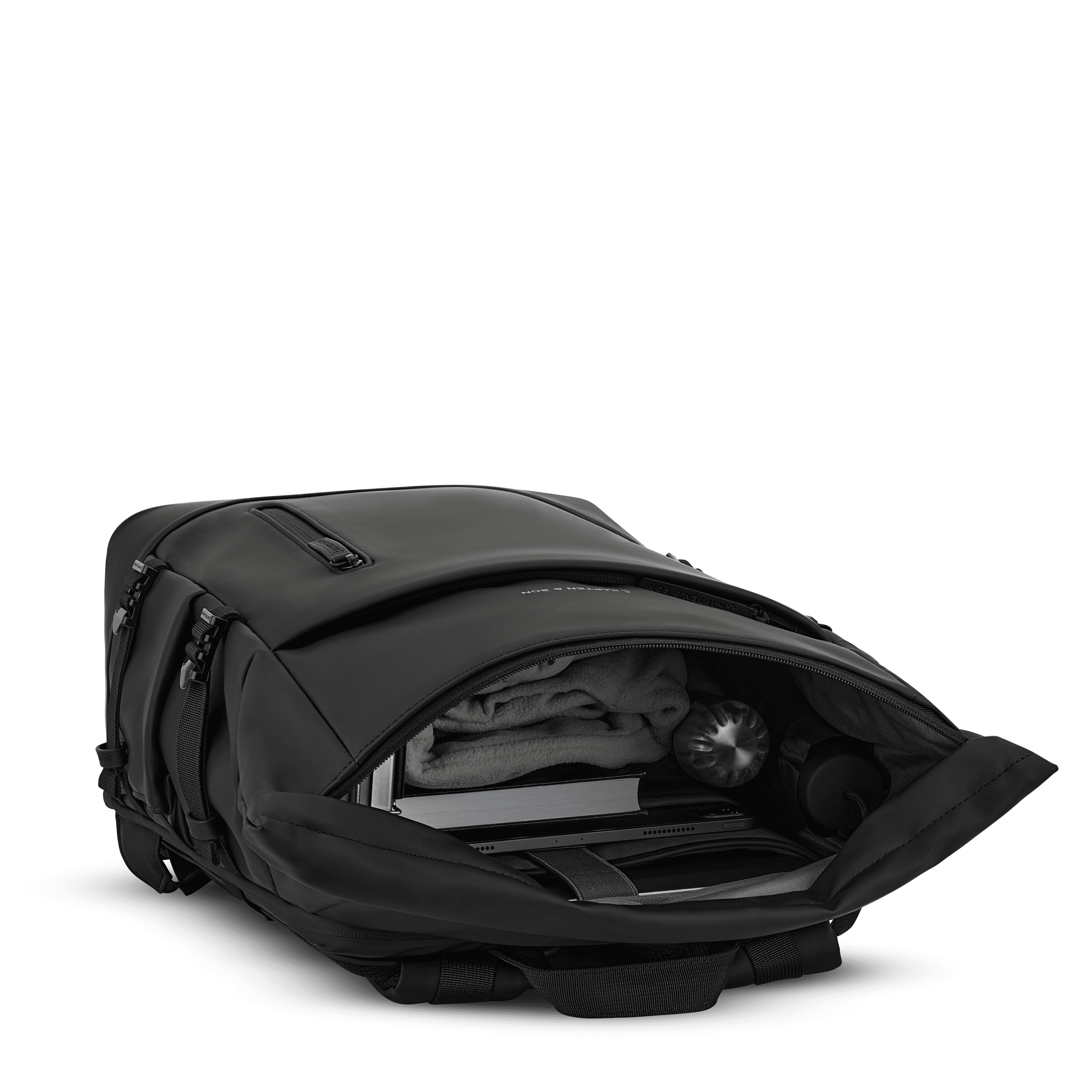 Kapten & Son Rucksack Helsinki Pro All Black
