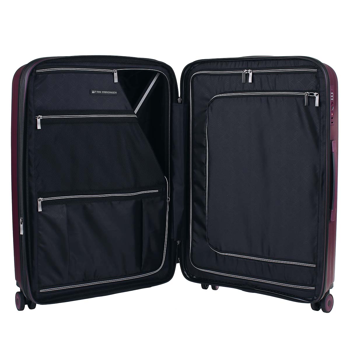 Von Crønshagen Trolley Mogens plum 67cm