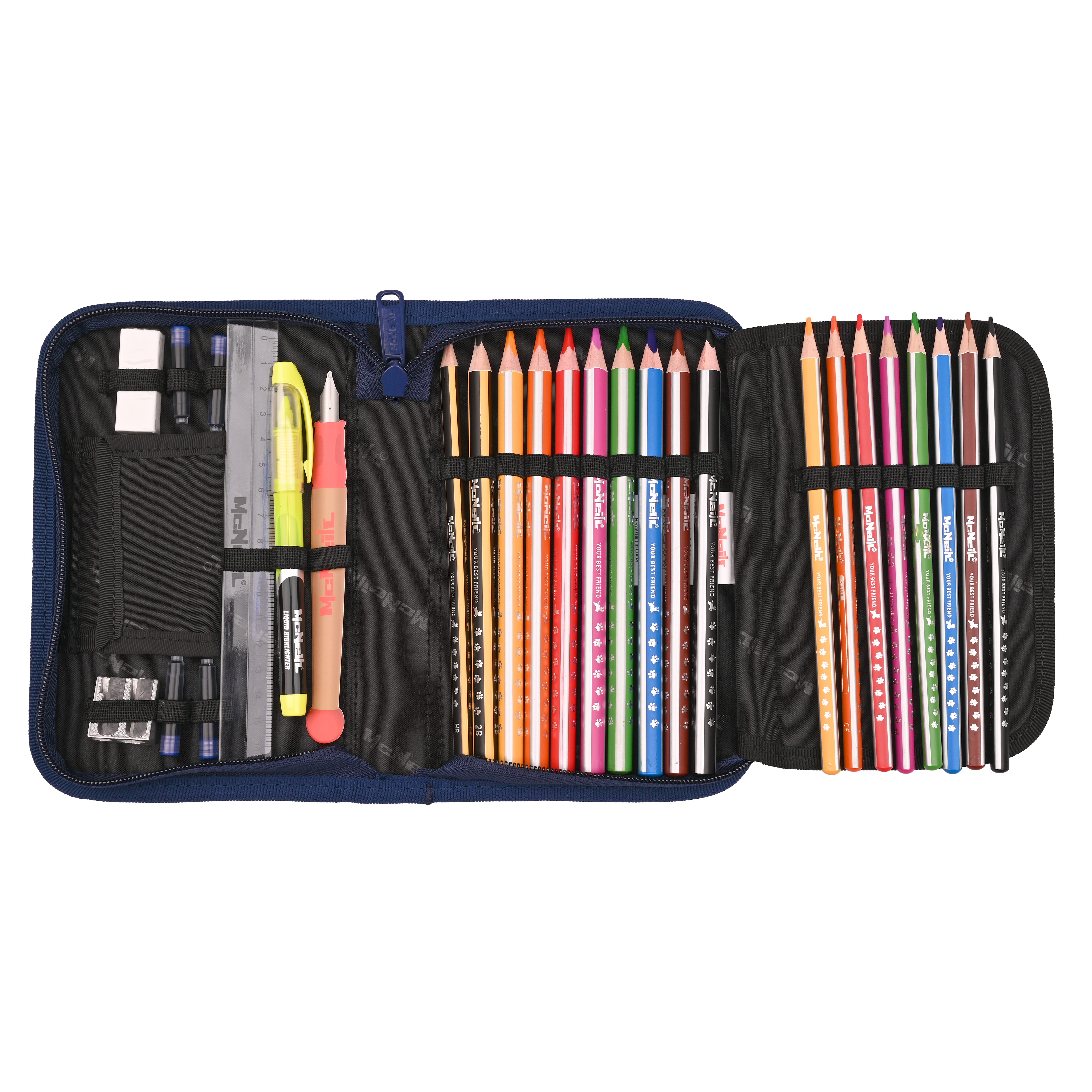 McNeill Schulranzen-Set Primo Space 9-teilig 