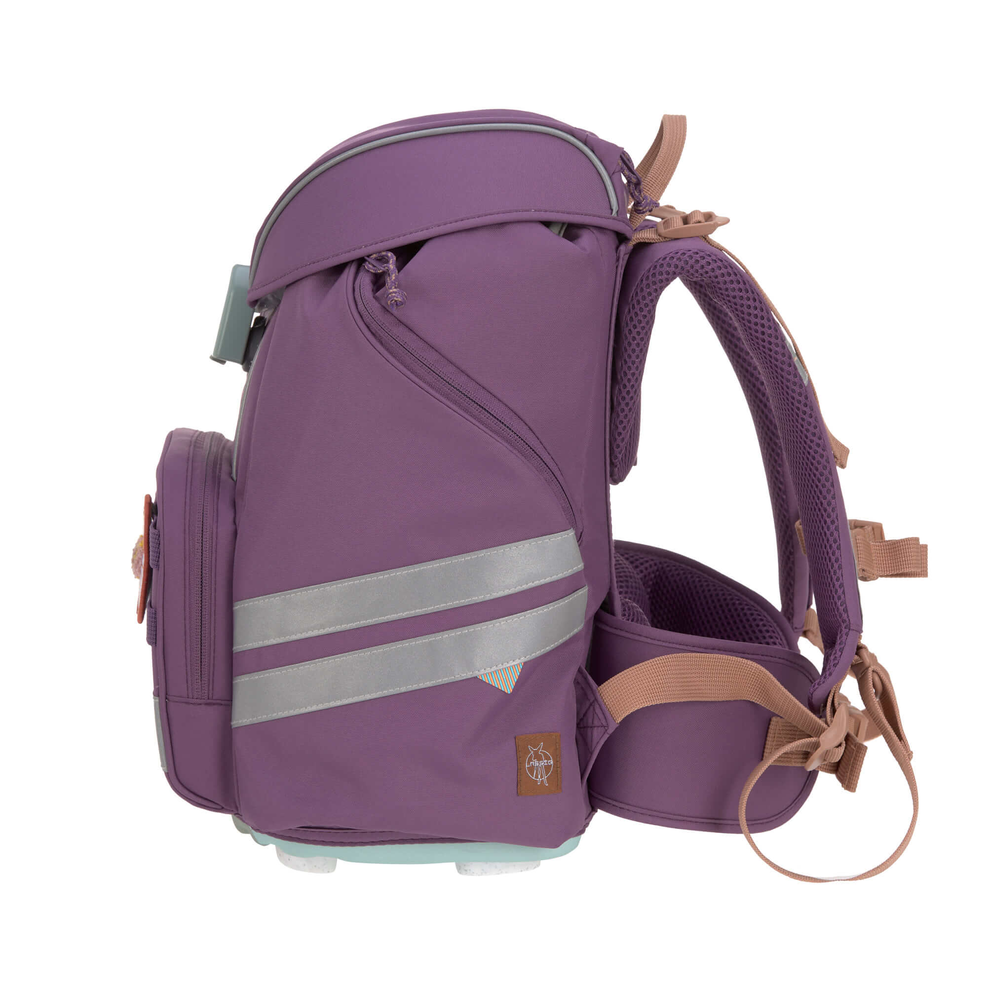 Lässig Schulranzen Set 7-teilig Flexy-Unique purple