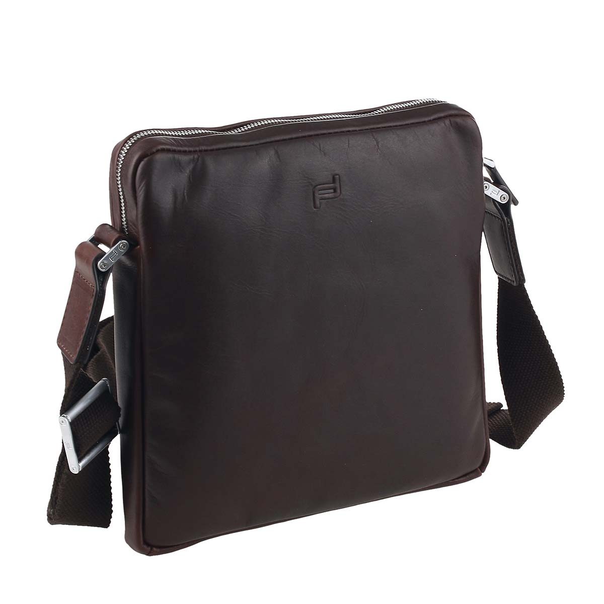 PORSCHE Design Herren Umhängetasche Urban courier 2.0 xsvz dark brown