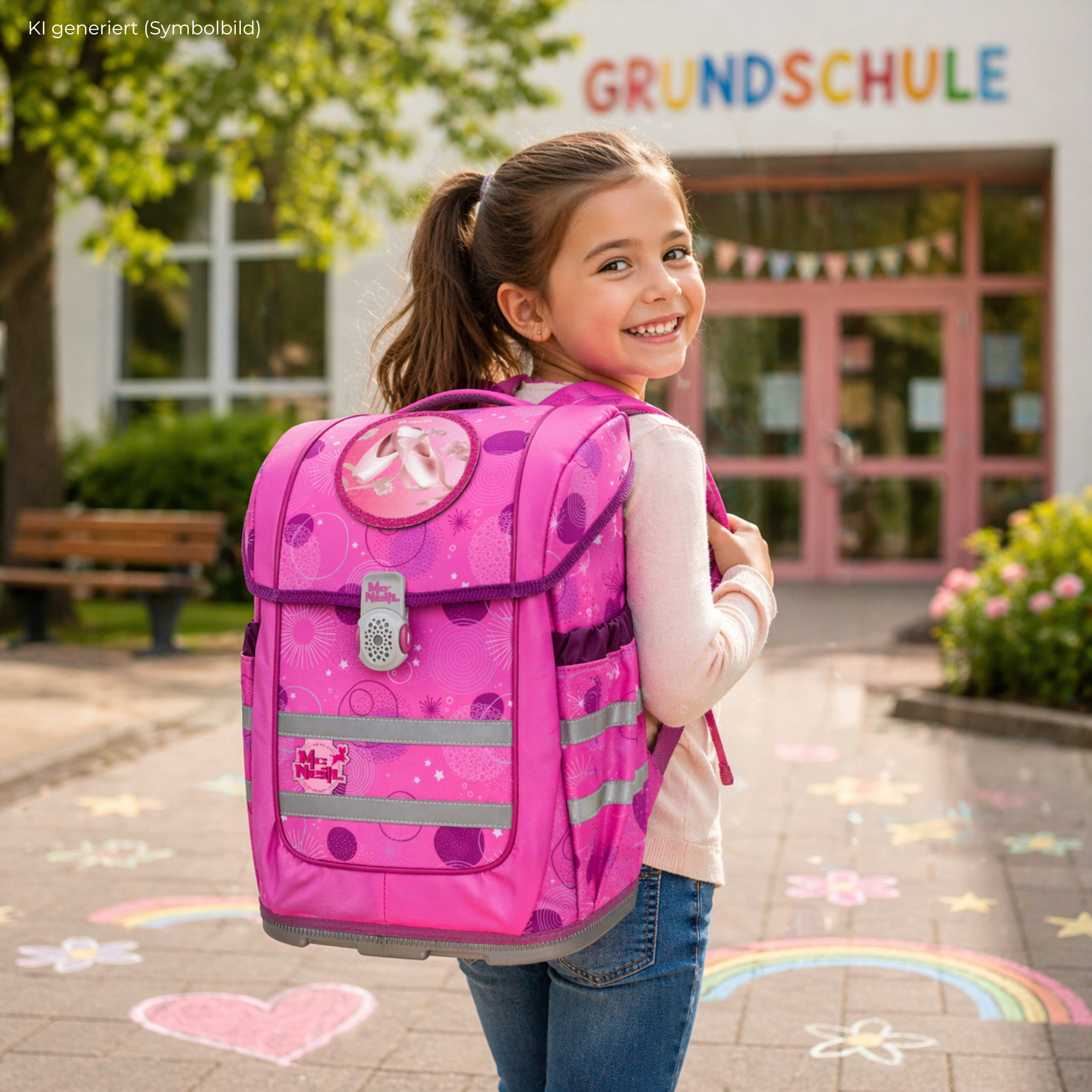 McNeill Schulranzen-Set Ergo Compacto PINKY