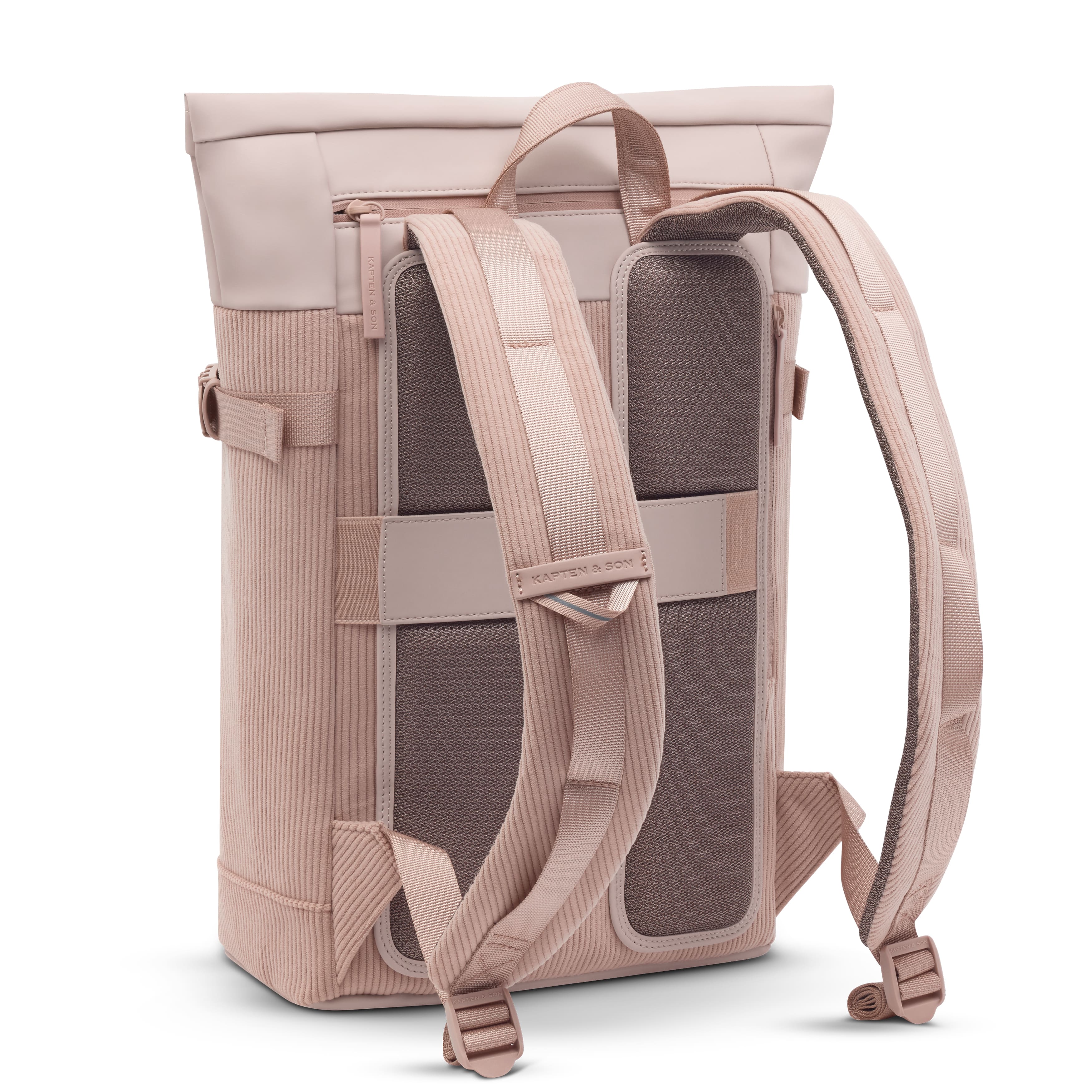 Kapten & Son Rucksack Helsinki Cord rose clay 