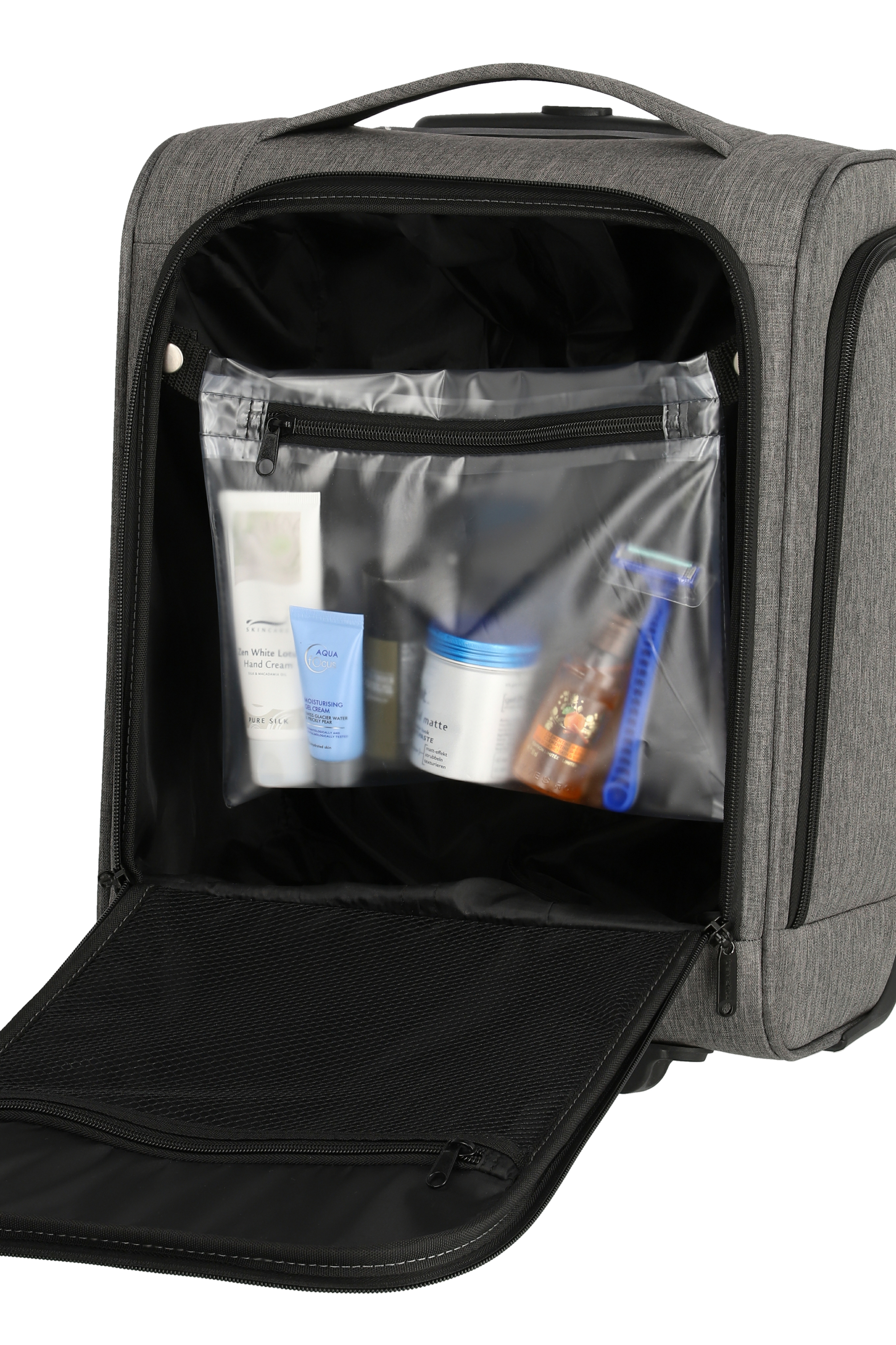 Travelite Underseater Cabin S grey melange
