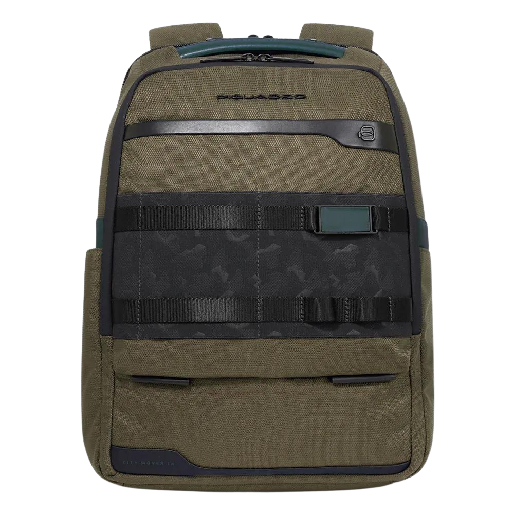 Piquadro Laptoprucksack Zaino 14" grün