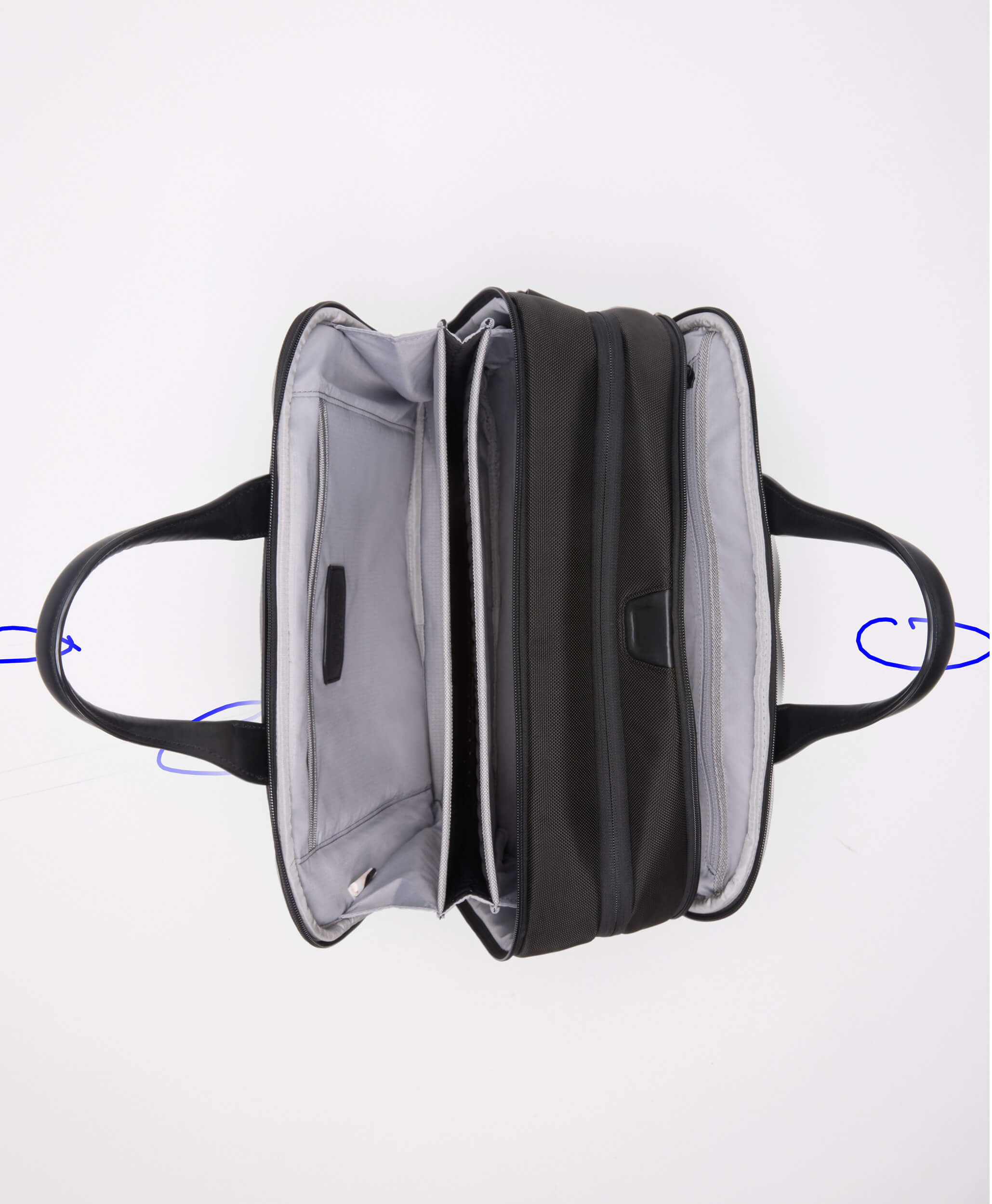 TUMI Alpha 4 Medium 15" Aktentasche black