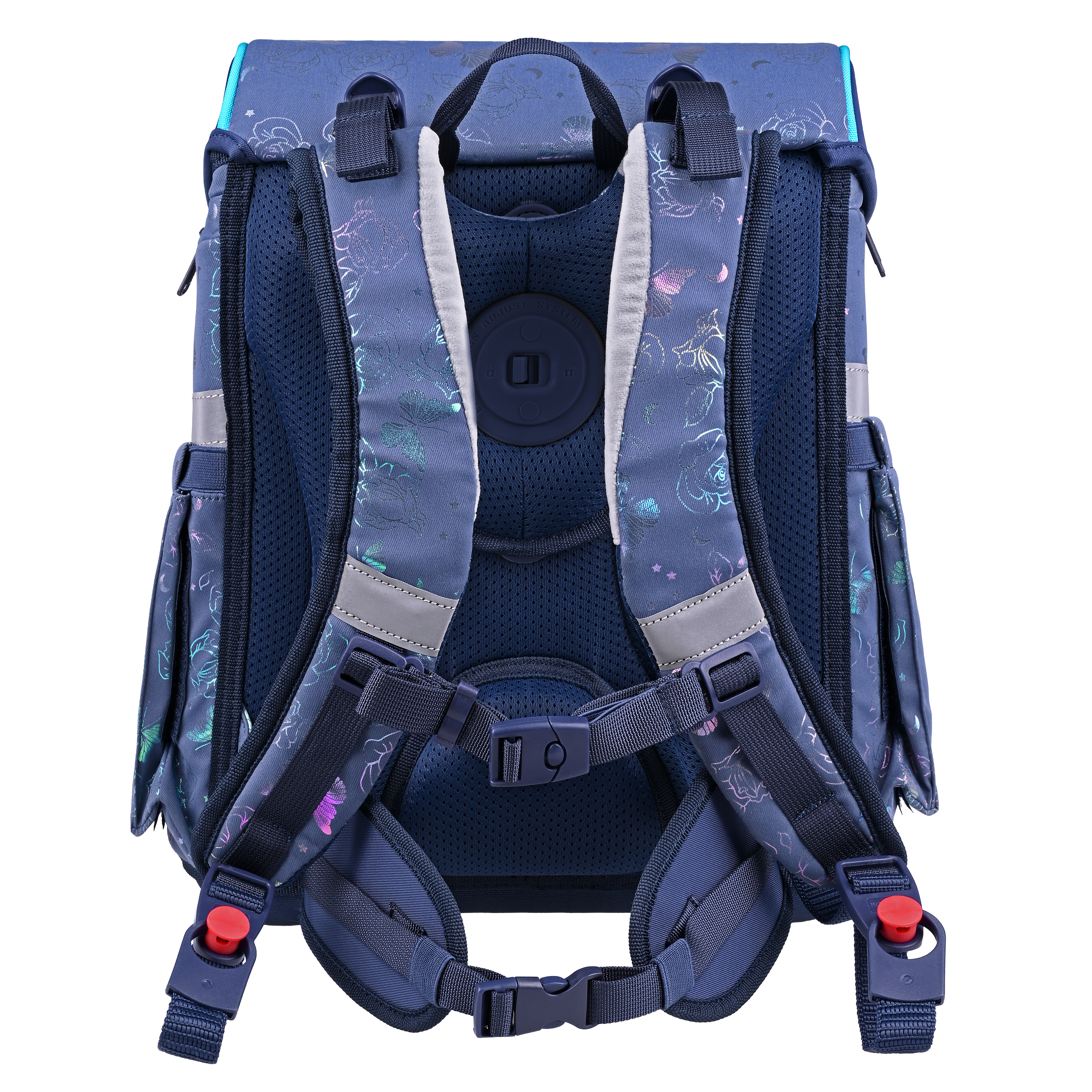 McNeill Schulranzen-Set Primo Roses 9-teilig 