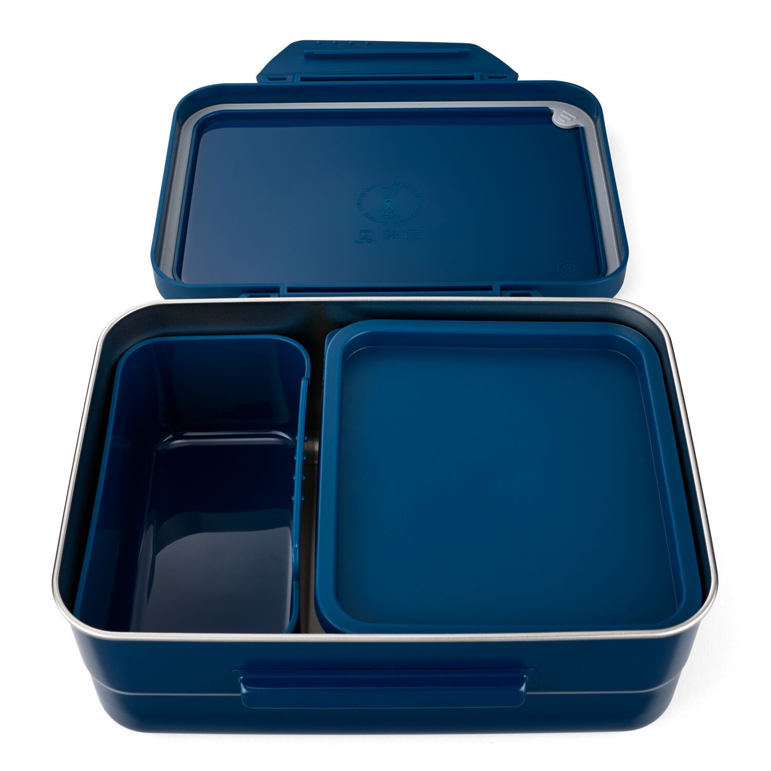 satch Edelstahl Brotdose blau