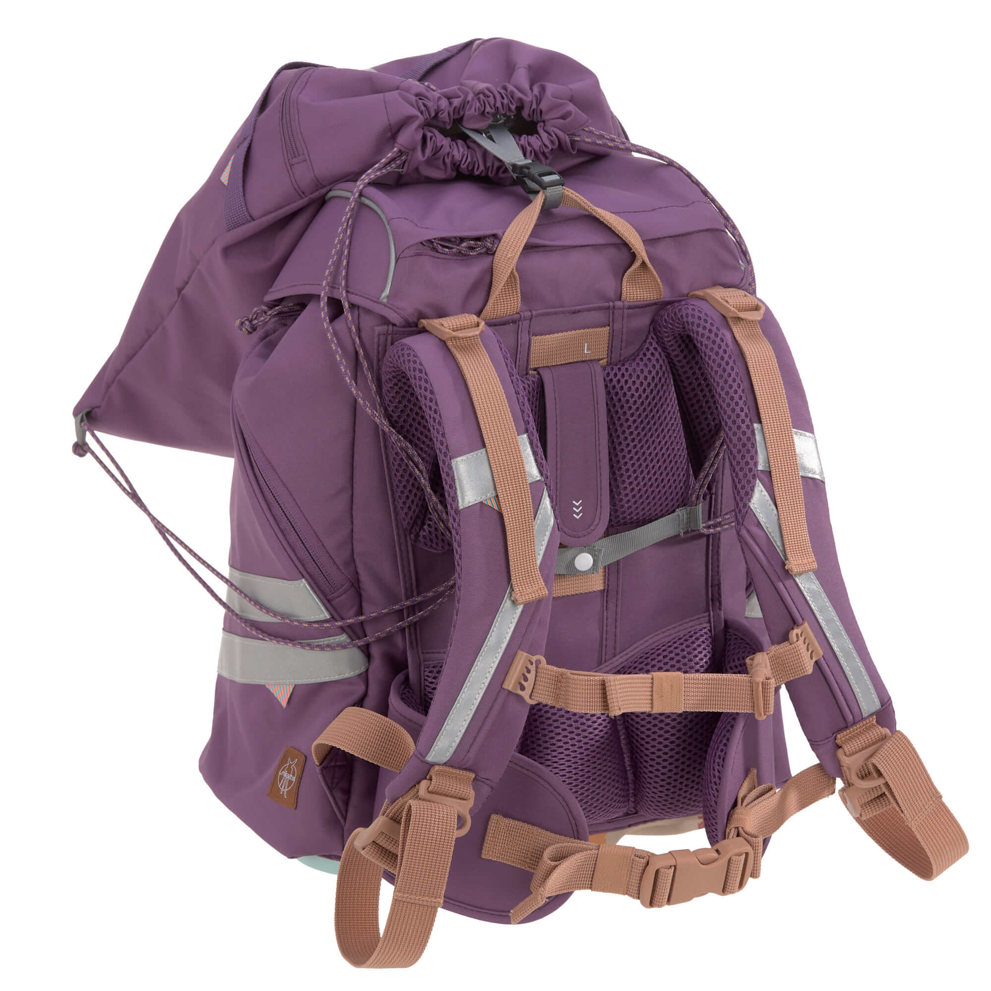 Lässig Schulranzen Set 7-teilig Flexy-Unique purple