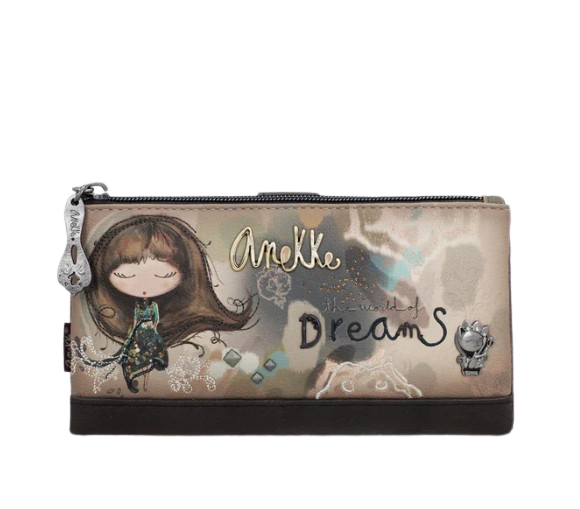 Anekke Geldbörse RFID groß Real flexibel