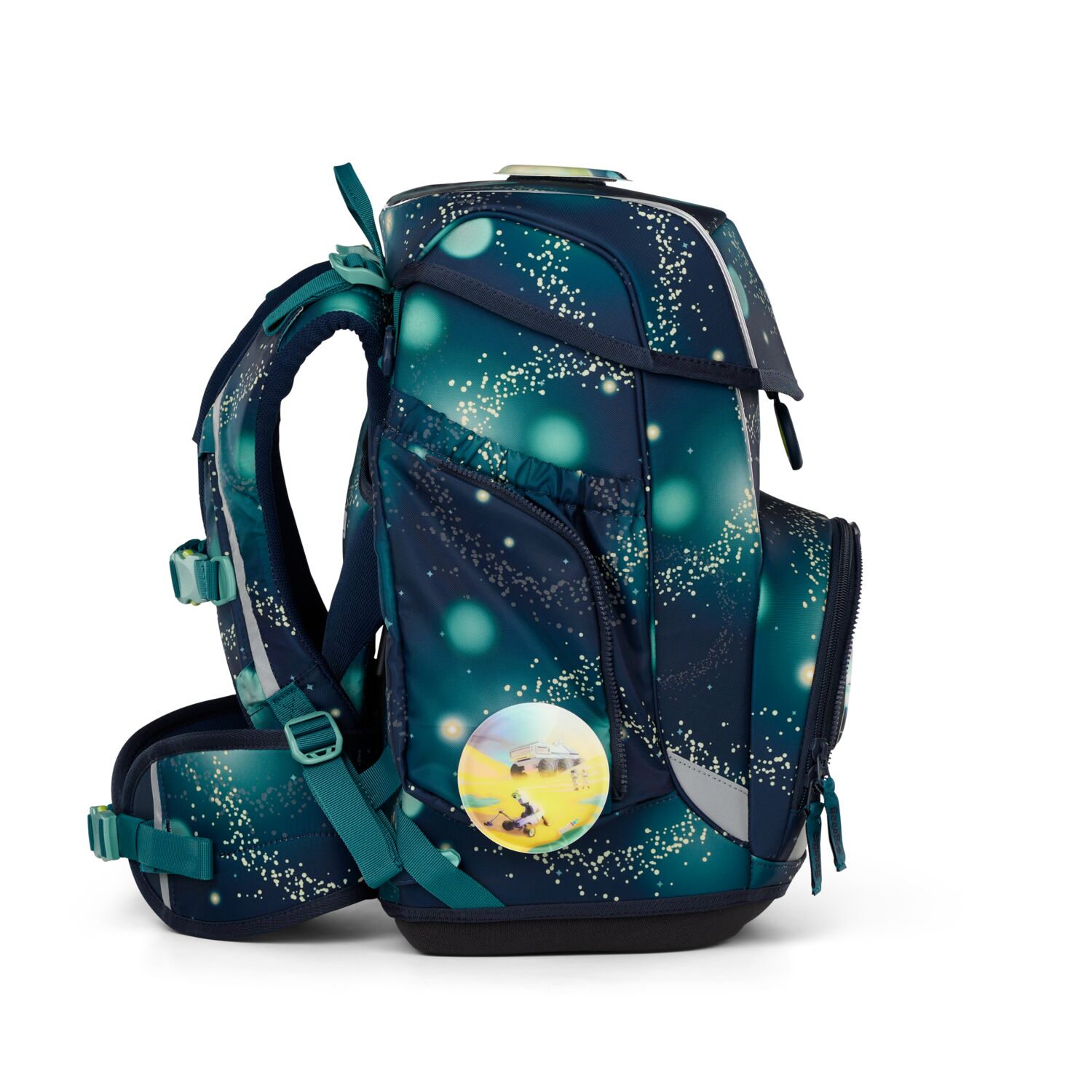 Ergobag Schulranzen-Set Cubo RaumfahrBär 2025