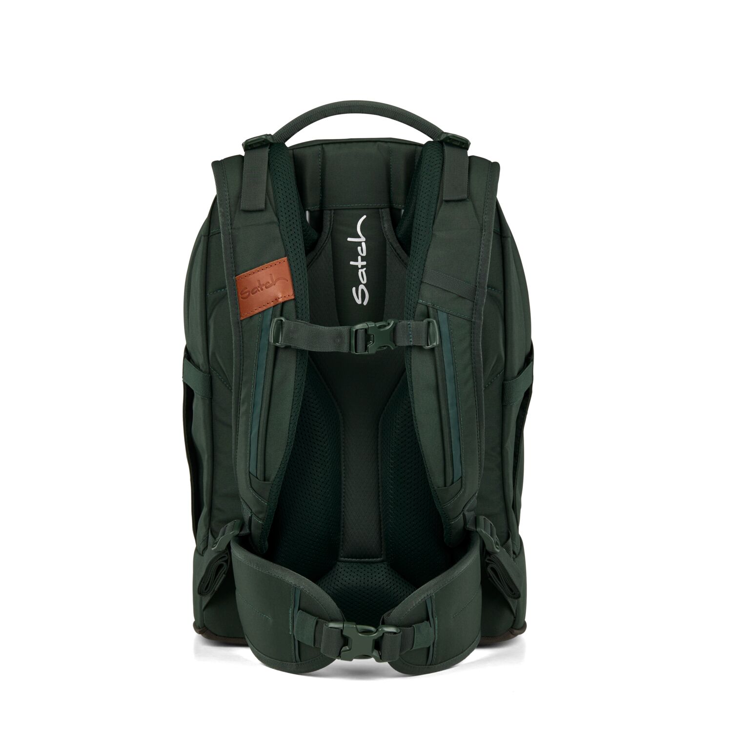 Satch Pack Schulrucksack Nordic Forest Green 2025
