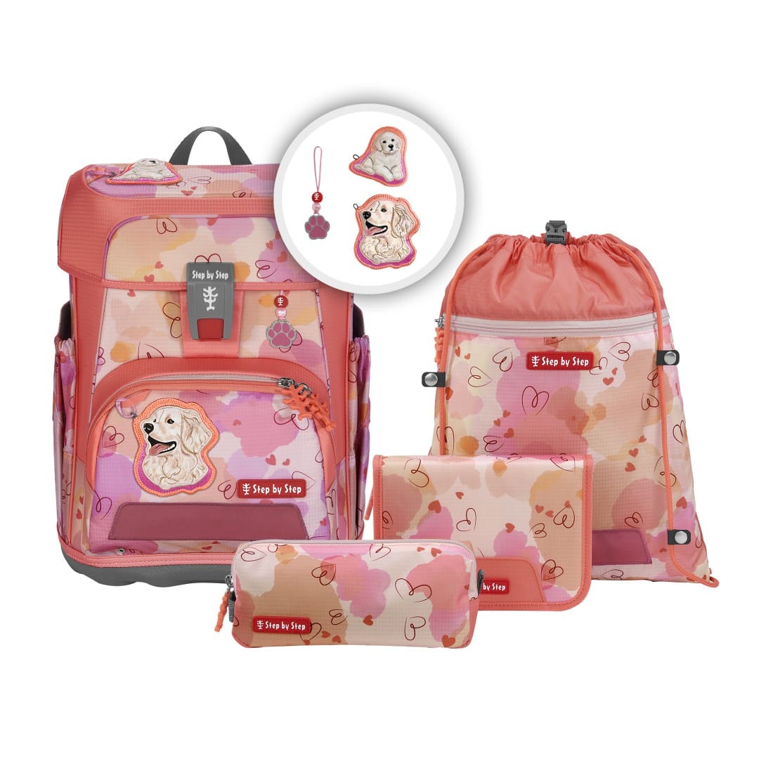 Step by Step Schulranzen-Set CLOUD Dog Kira 2027