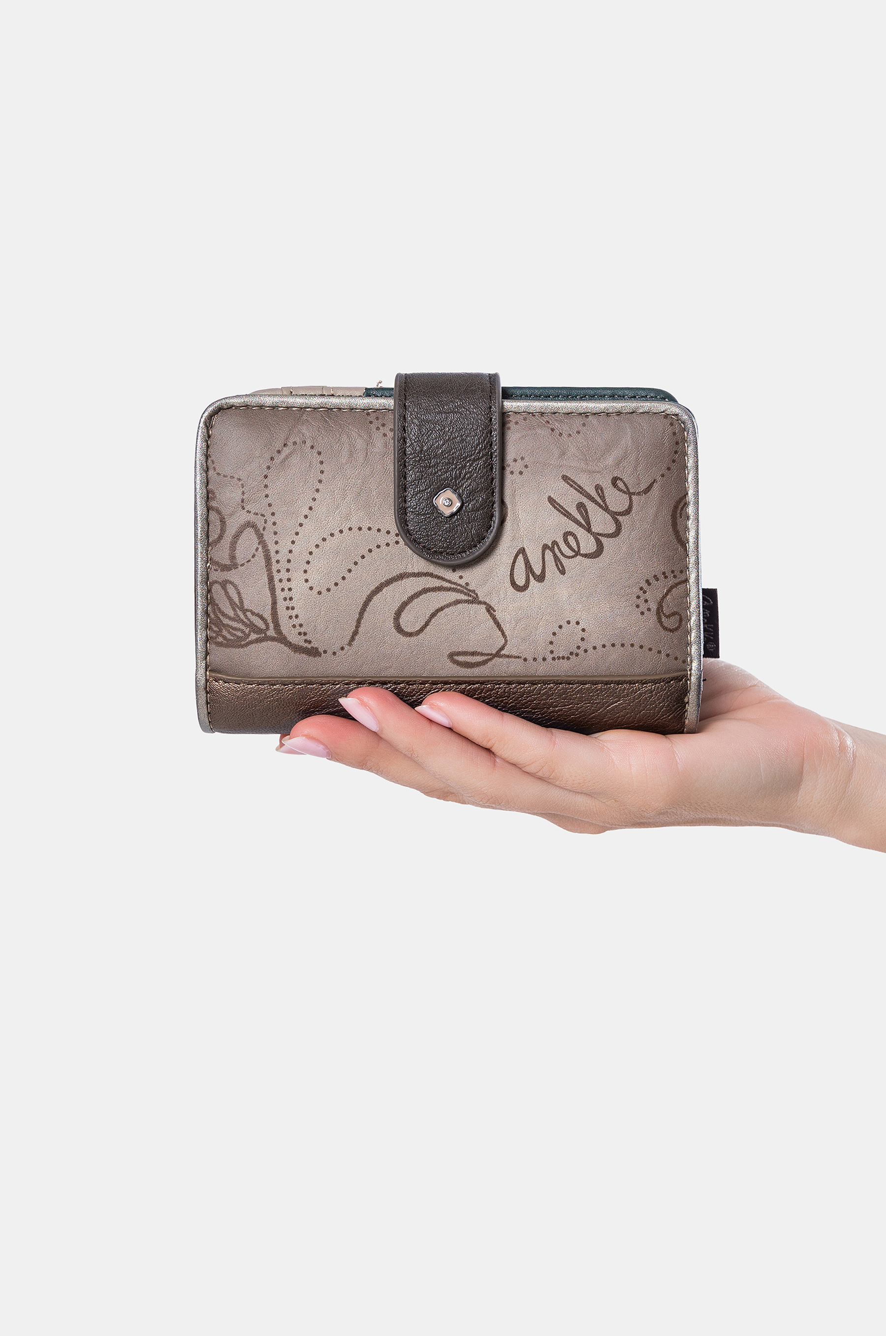 Anekke Geldbörse RFID mittelgroß Real