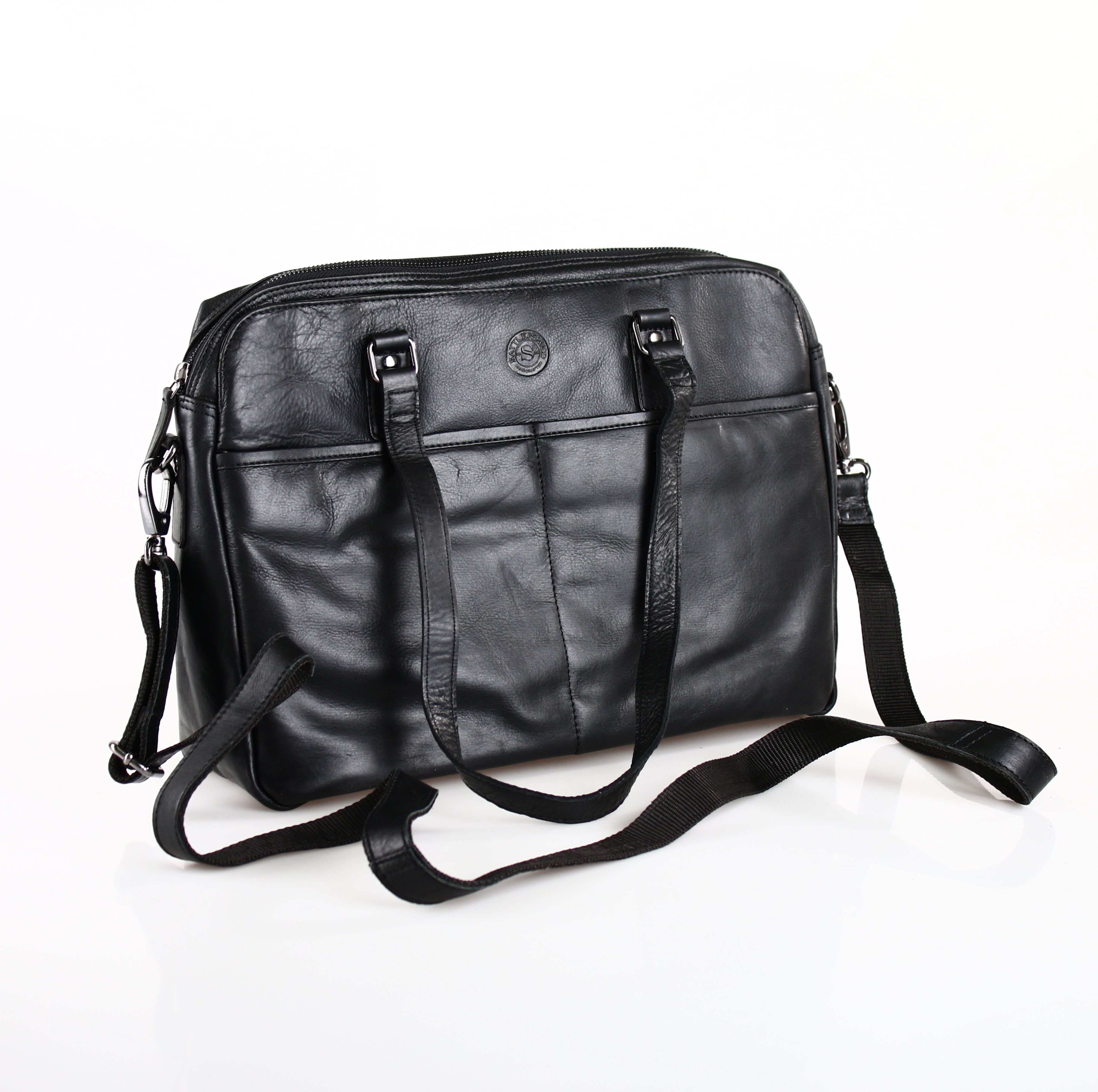 Sattlers & Co. Laptoptasche The Barn Morlino schwarz