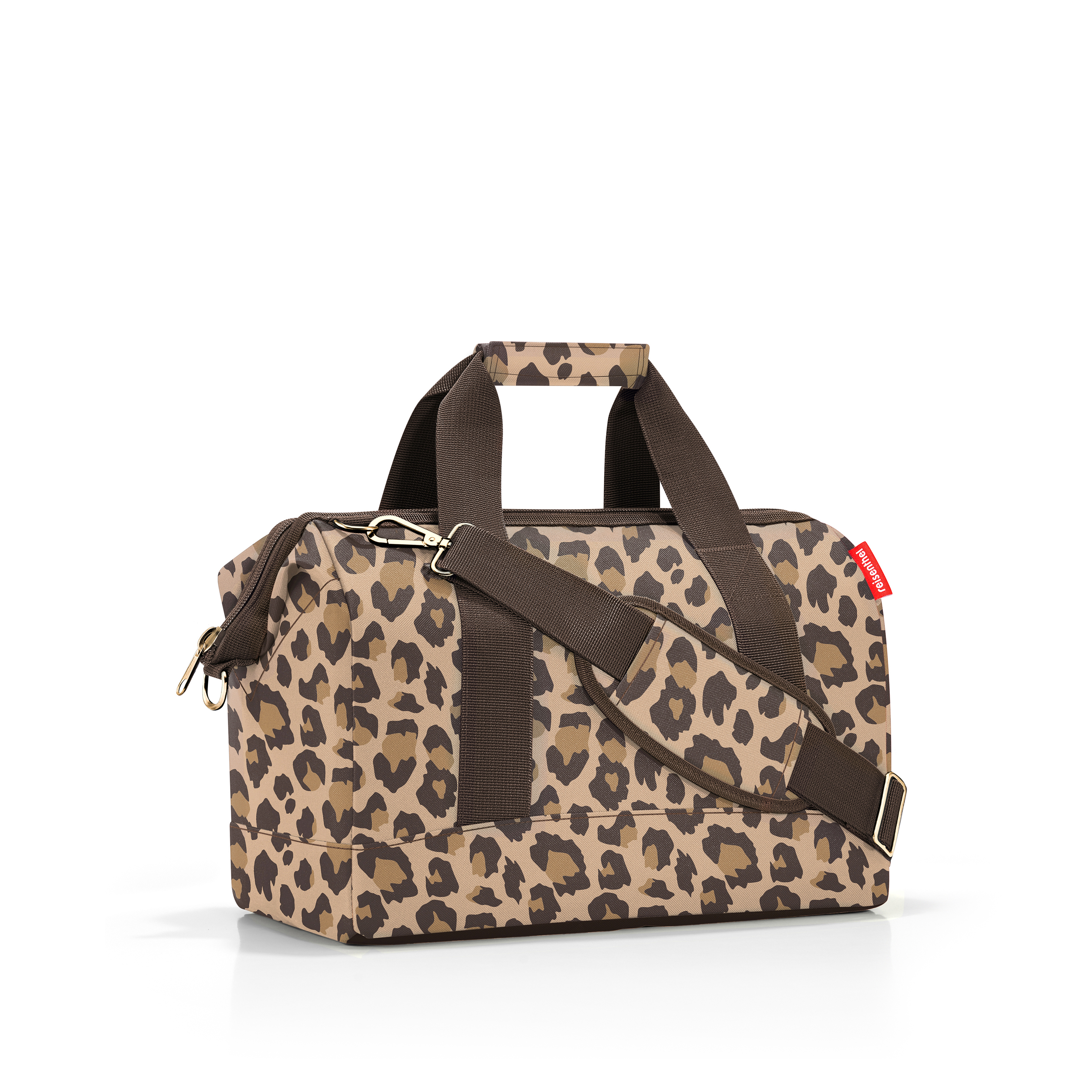 Reisenthel Reisetasche Allrounder M Leo Macchiato Reisenthel Reisetasche Allrounder M Leo Macchiato