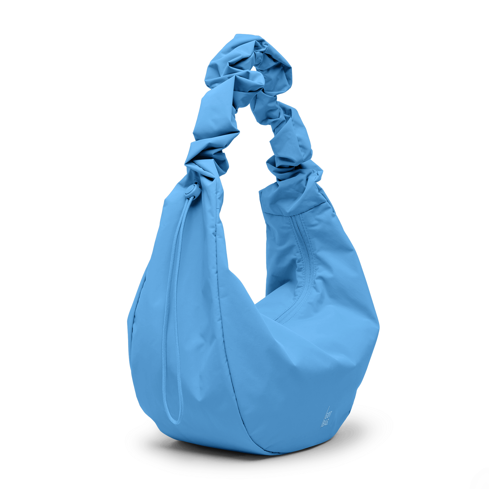 GOT BAG Moon Bag Ruffle aqua monochrome