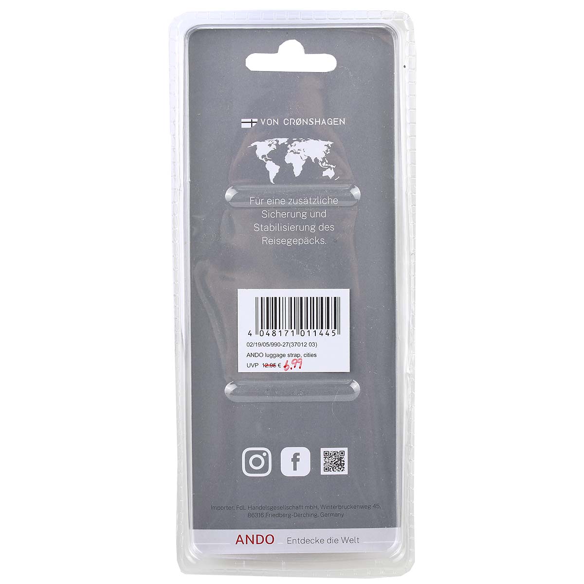 von Cronshagen Koffergurt Cities