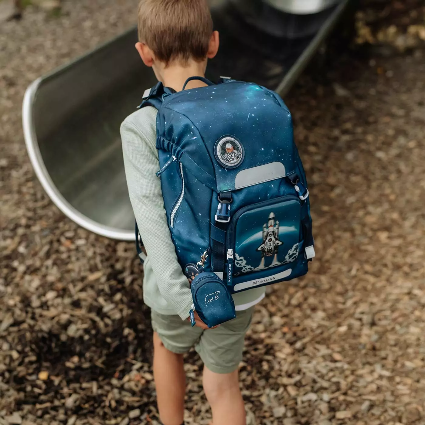 Beckmann Schulrucksack Set 6-teilig Classic Space Mission