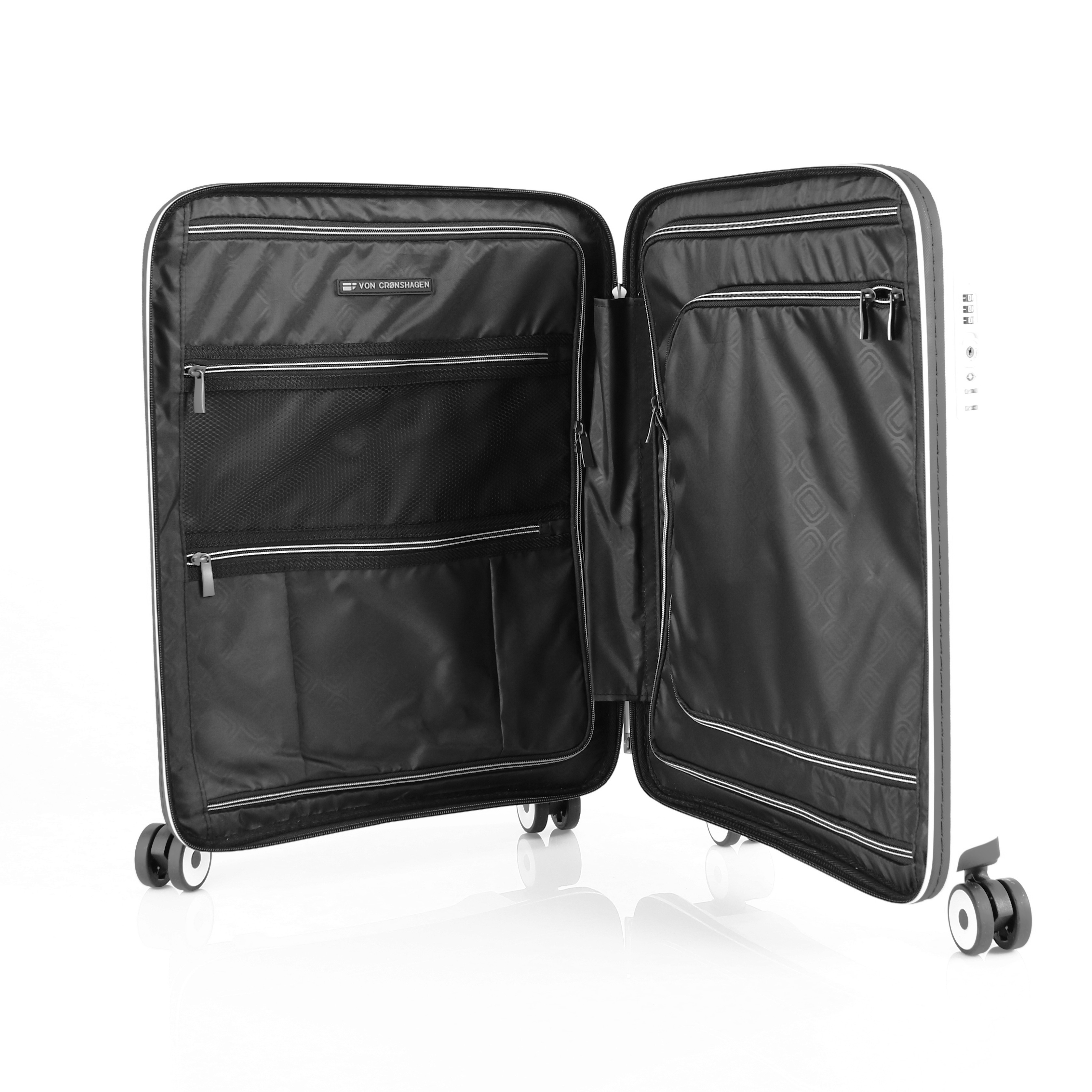 Von Crønshagen Trolley Mogens 55cm weiß