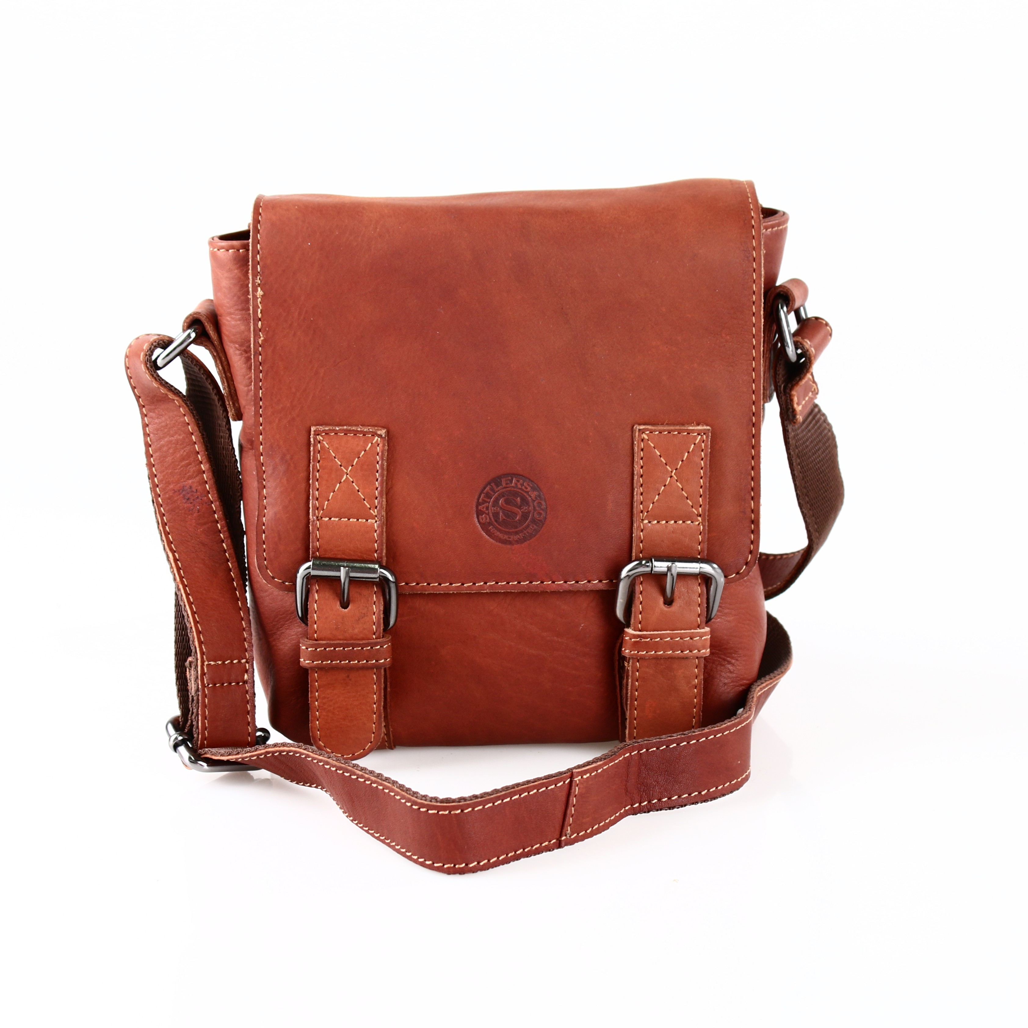 Sattlers & Co. Umhängetasche The Changee Ursus cognac