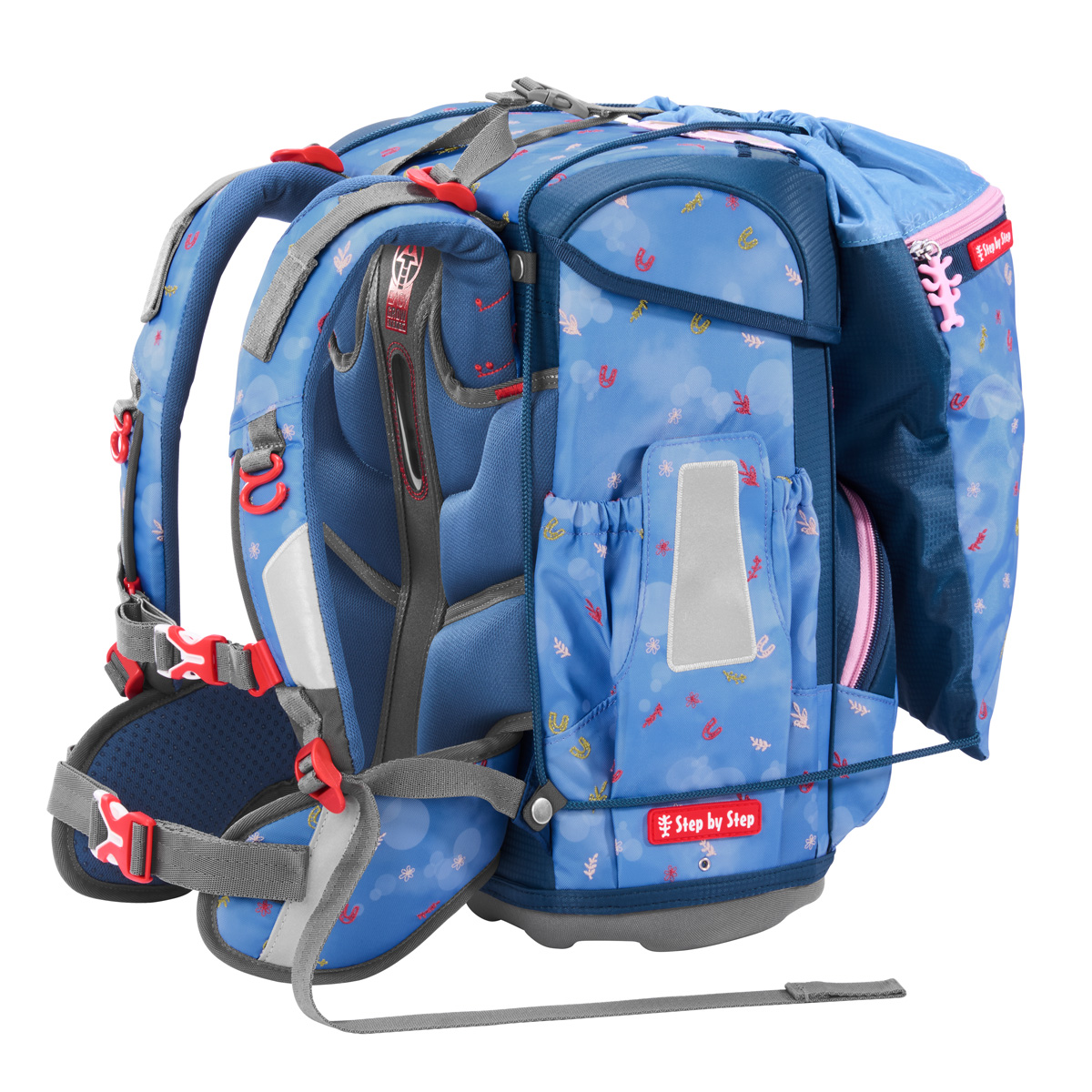 Step by Step Schulranzen-Set CLOUD Spiegelburg Horse Friends