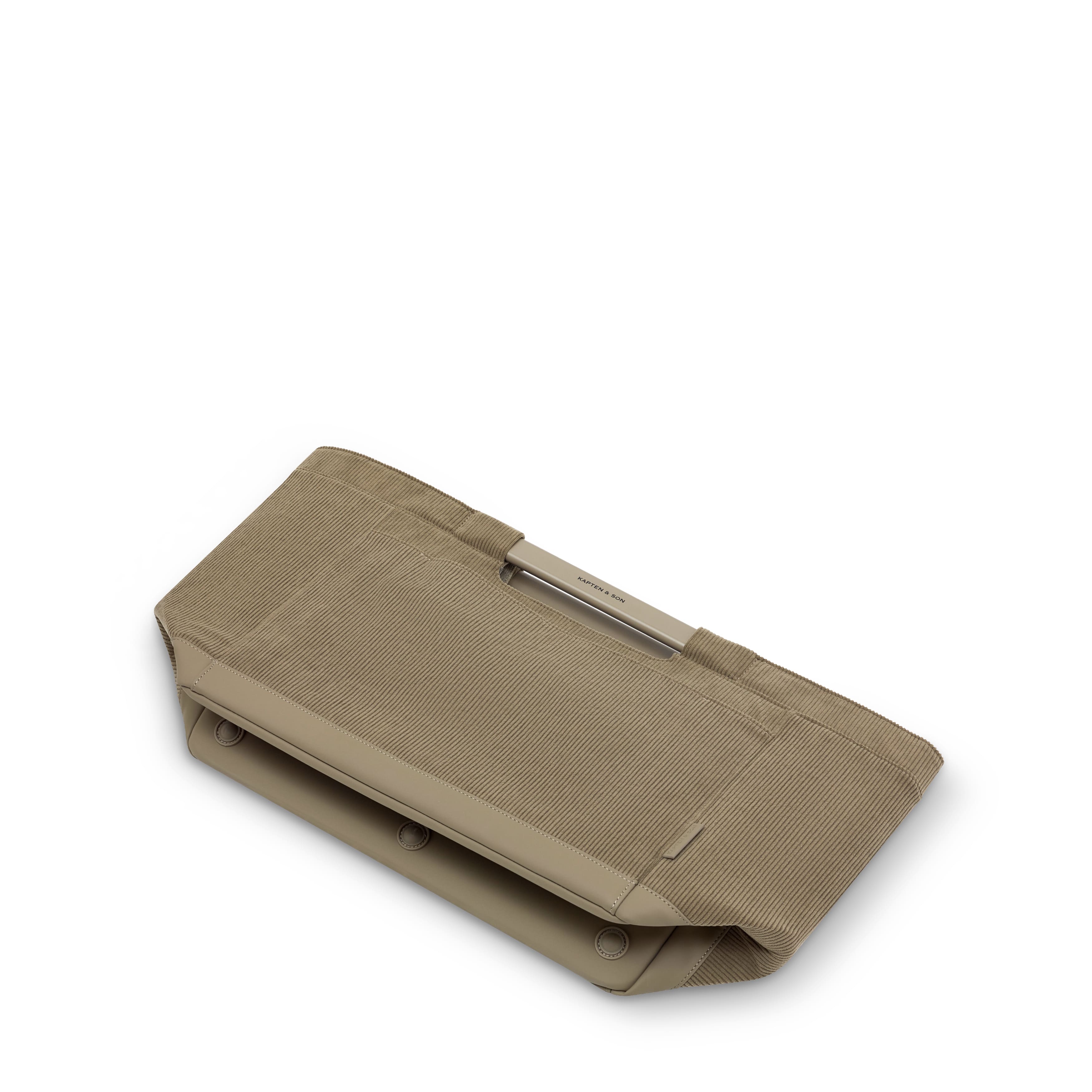 Kapten & Son Vaasa Shopping Basket Cord Dusty Khaki Kapten & Son Vaasa Shopping Basket Cord Dusty Khaki