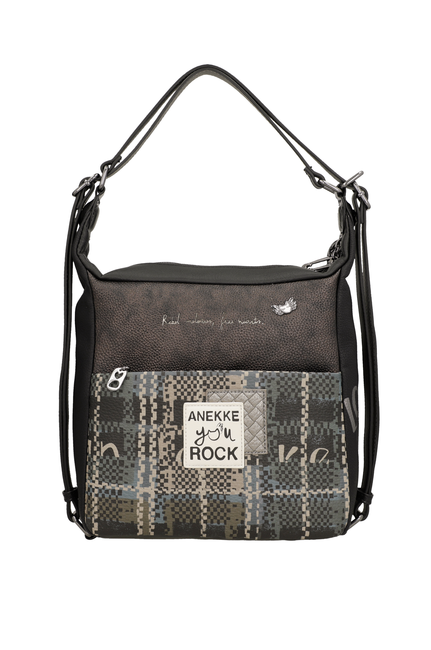Anekke Umwandelbarer Rucksack Iron