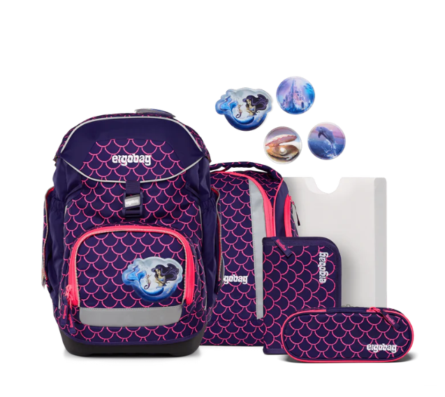 Ergobag Schulranzen-Set Pack Perlentauchbär Ergobag Schulranzen-Set Pack Perlentauchbär