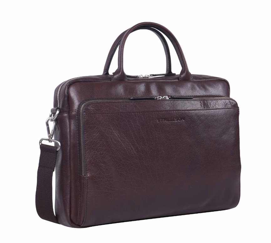 Strellson Aktentasche Kenley Charles dunkelbraun